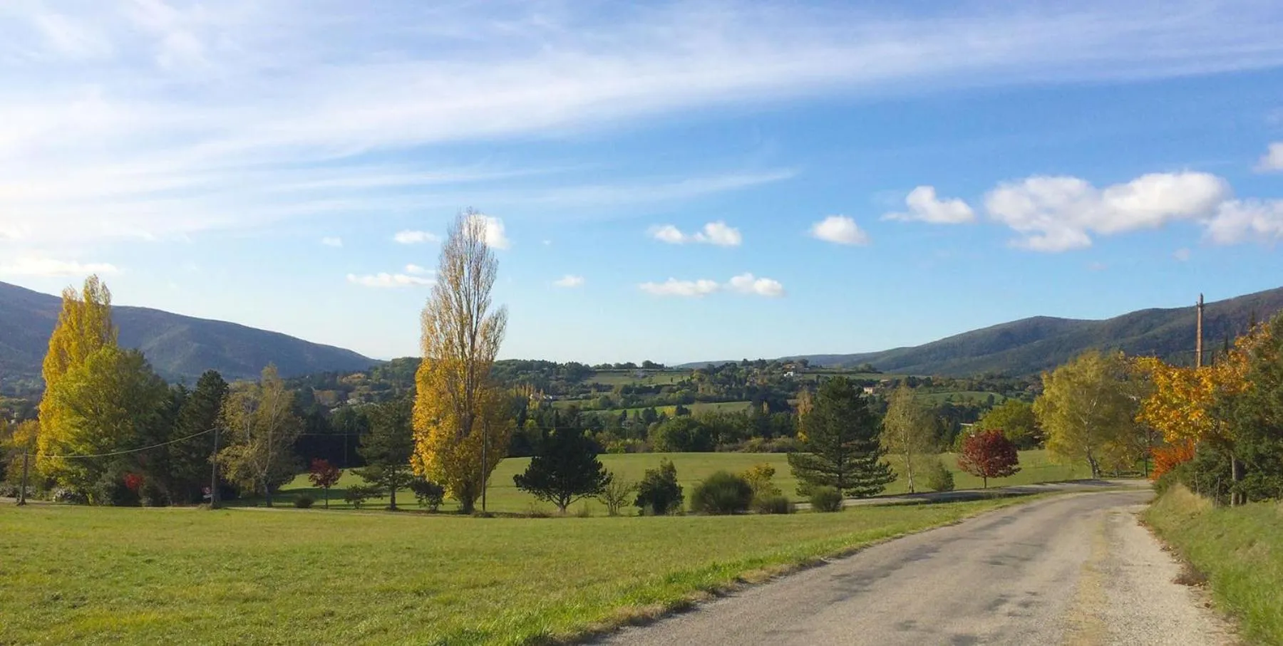 View (from property/room) in Le Mapillon
