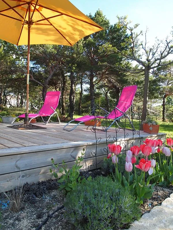 Patio in Le Mapillon