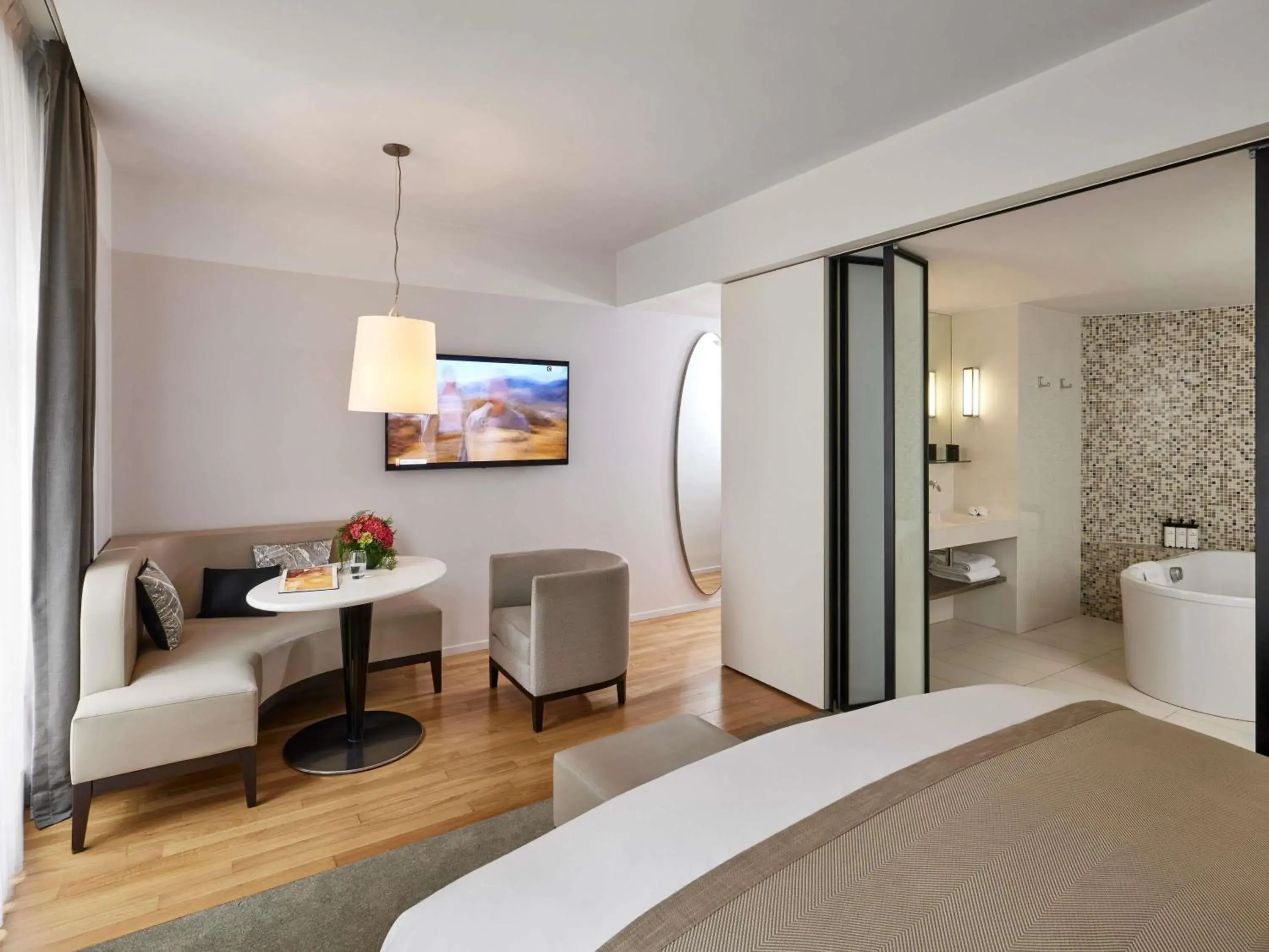 Bedroom, Bed in Sofitel Paris Arc De Triomphe Bedroom, Bed in Sofitel Paris Arc De Triomphe