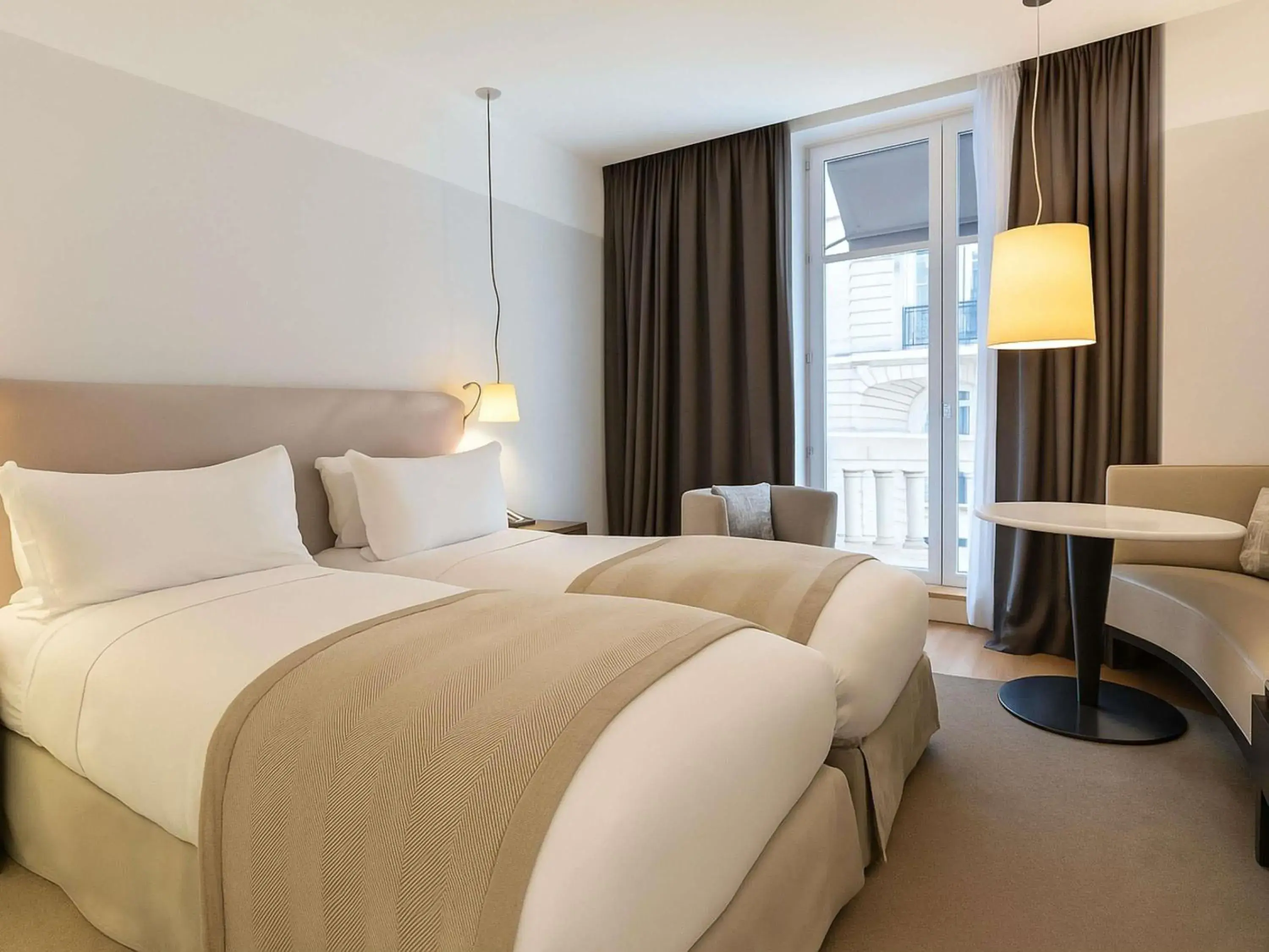 Bedroom, Bed in Sofitel Paris Arc De Triomphe Bedroom, Bed in Sofitel Paris Arc De Triomphe