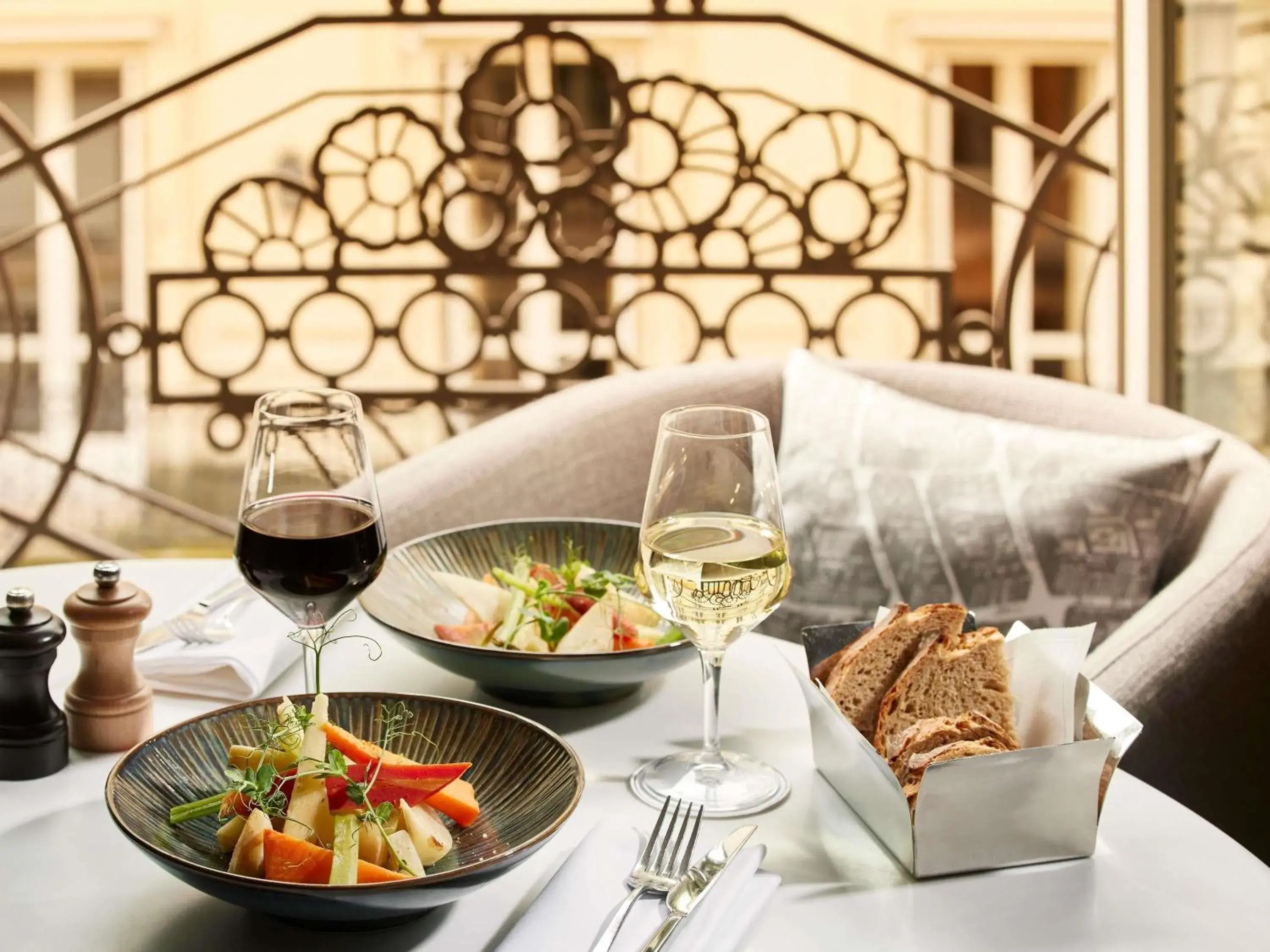 Bedroom in Sofitel Paris Arc De Triomphe Bedroom in Sofitel Paris Arc De Triomphe