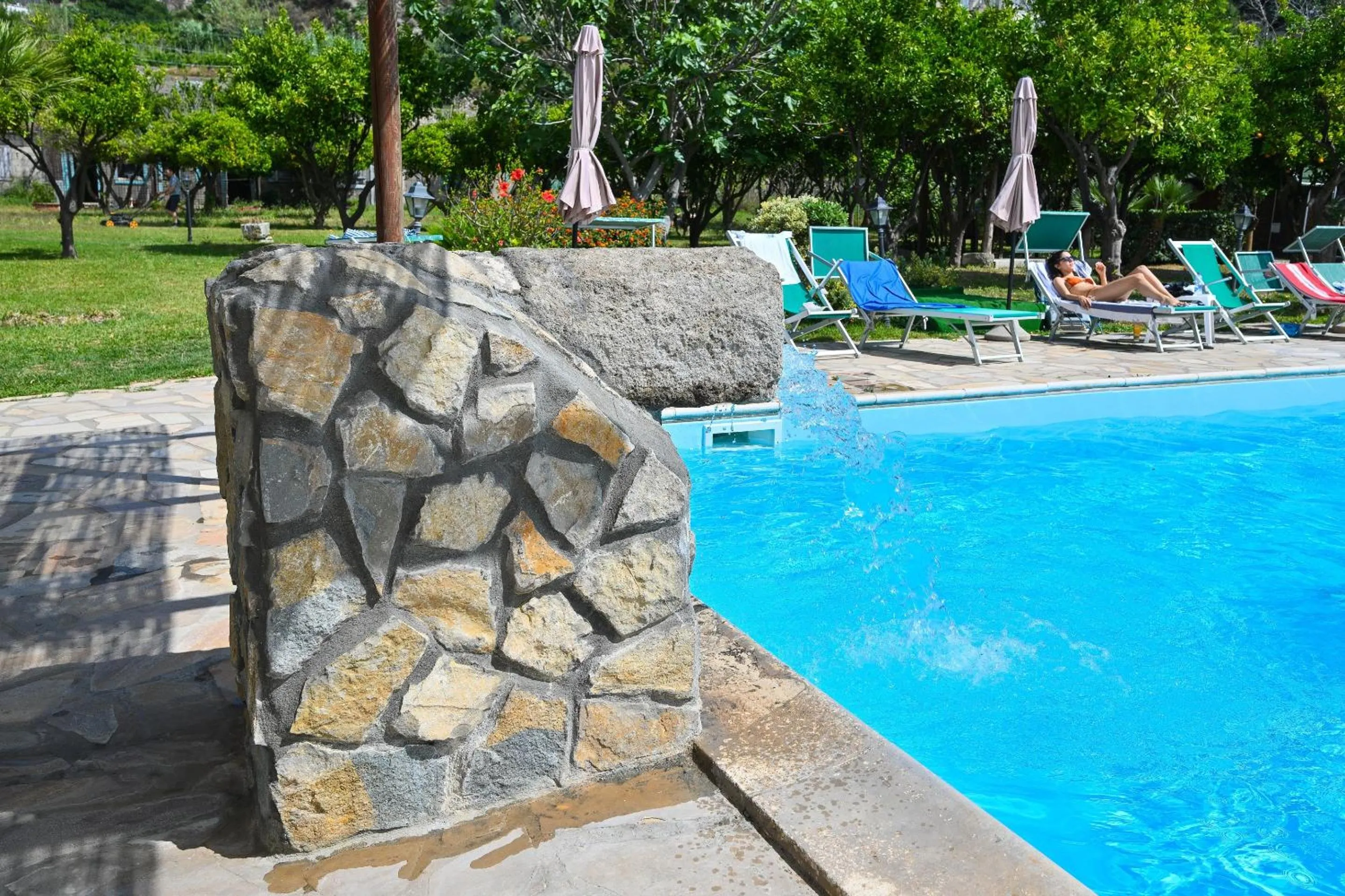 Pool view in Tenuta Villa Tara