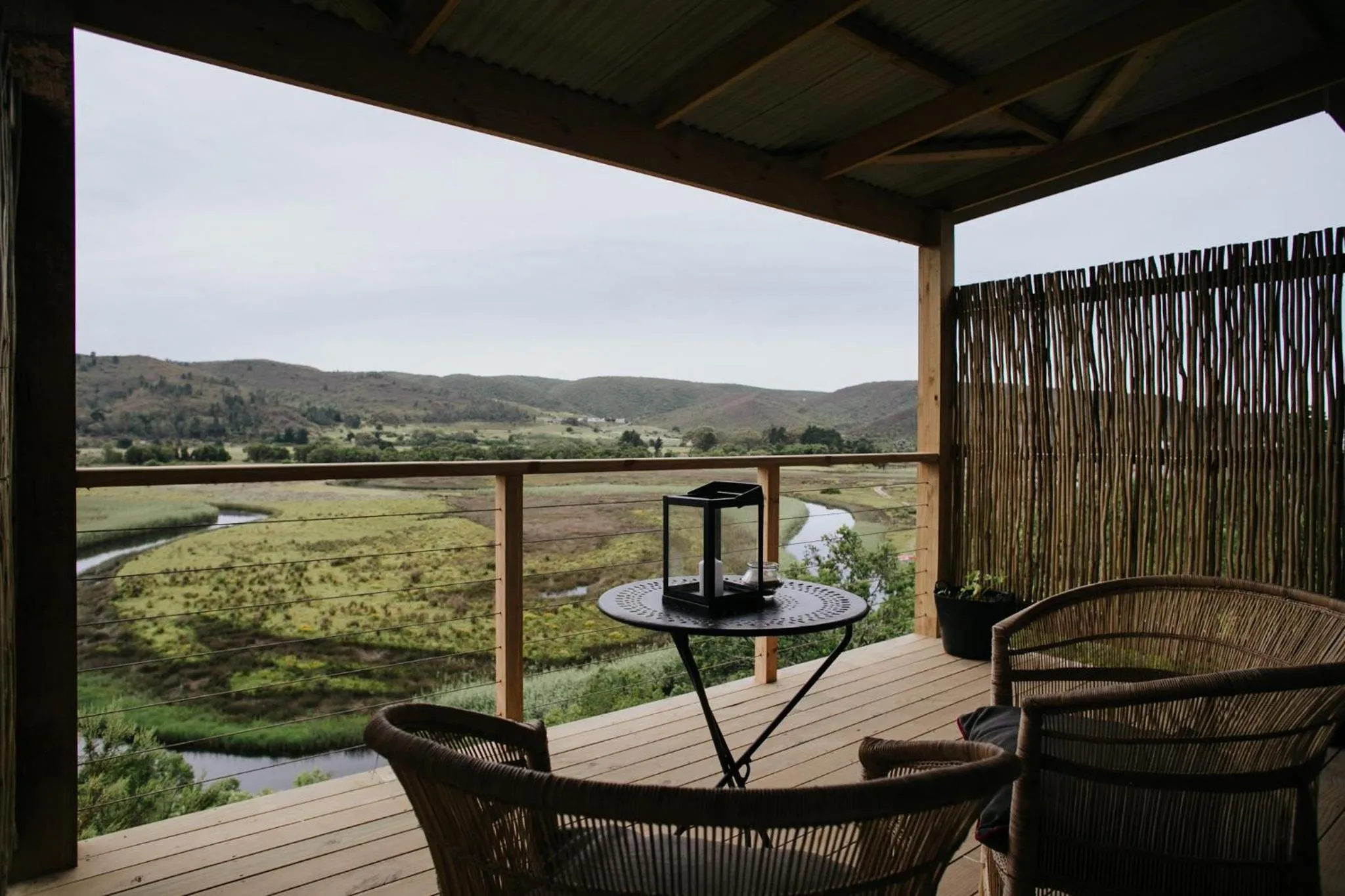 Patio in Emily Moon River Lodge