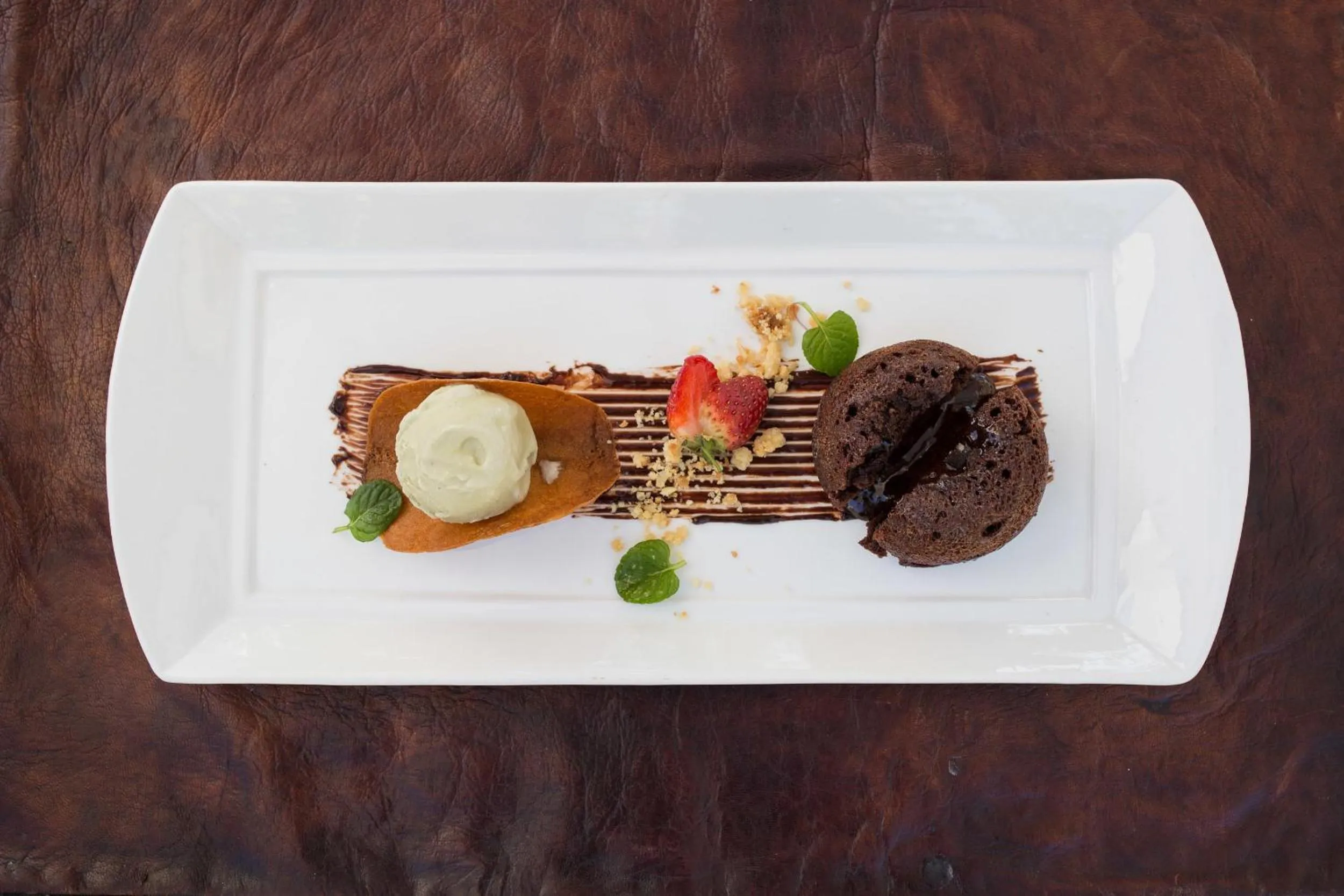 Food close-up in Emily Moon River Lodge