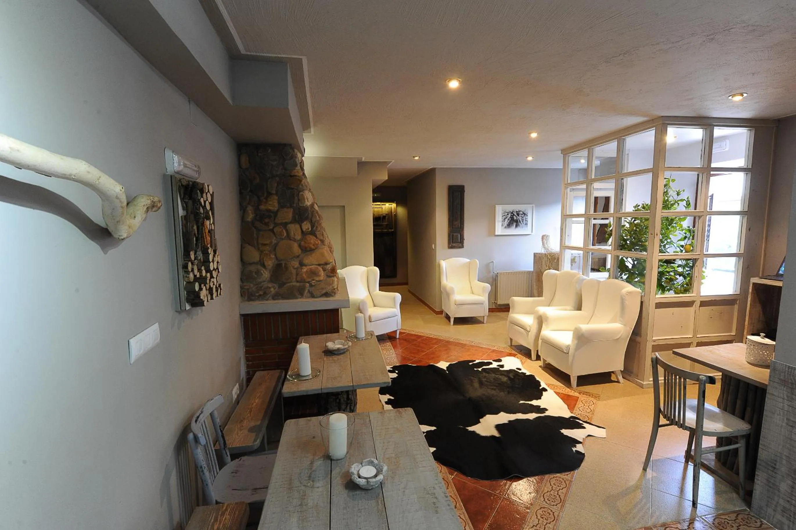 Living room in Posada Rural Bistruey