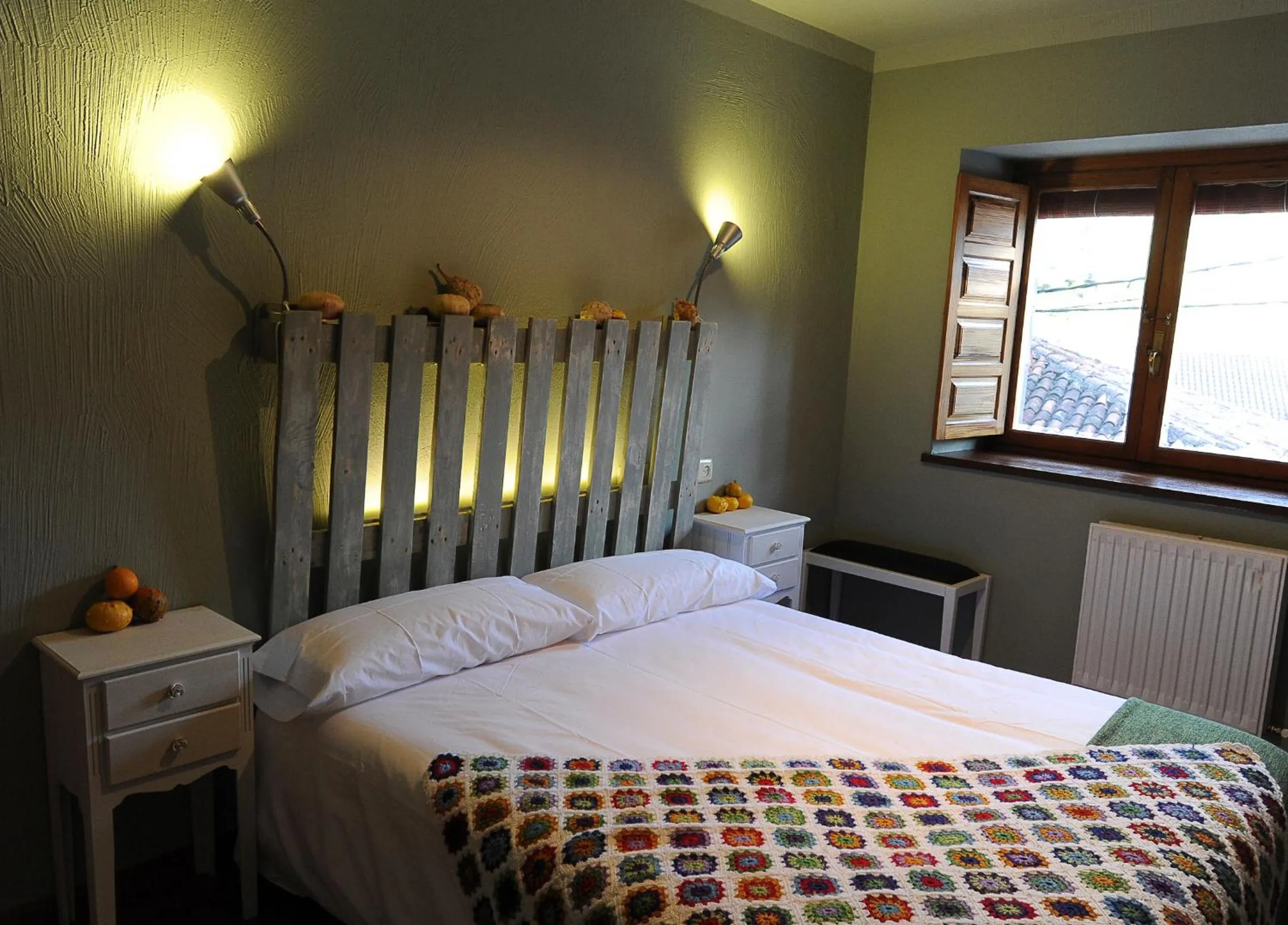 Bed in Posada Rural Bistruey