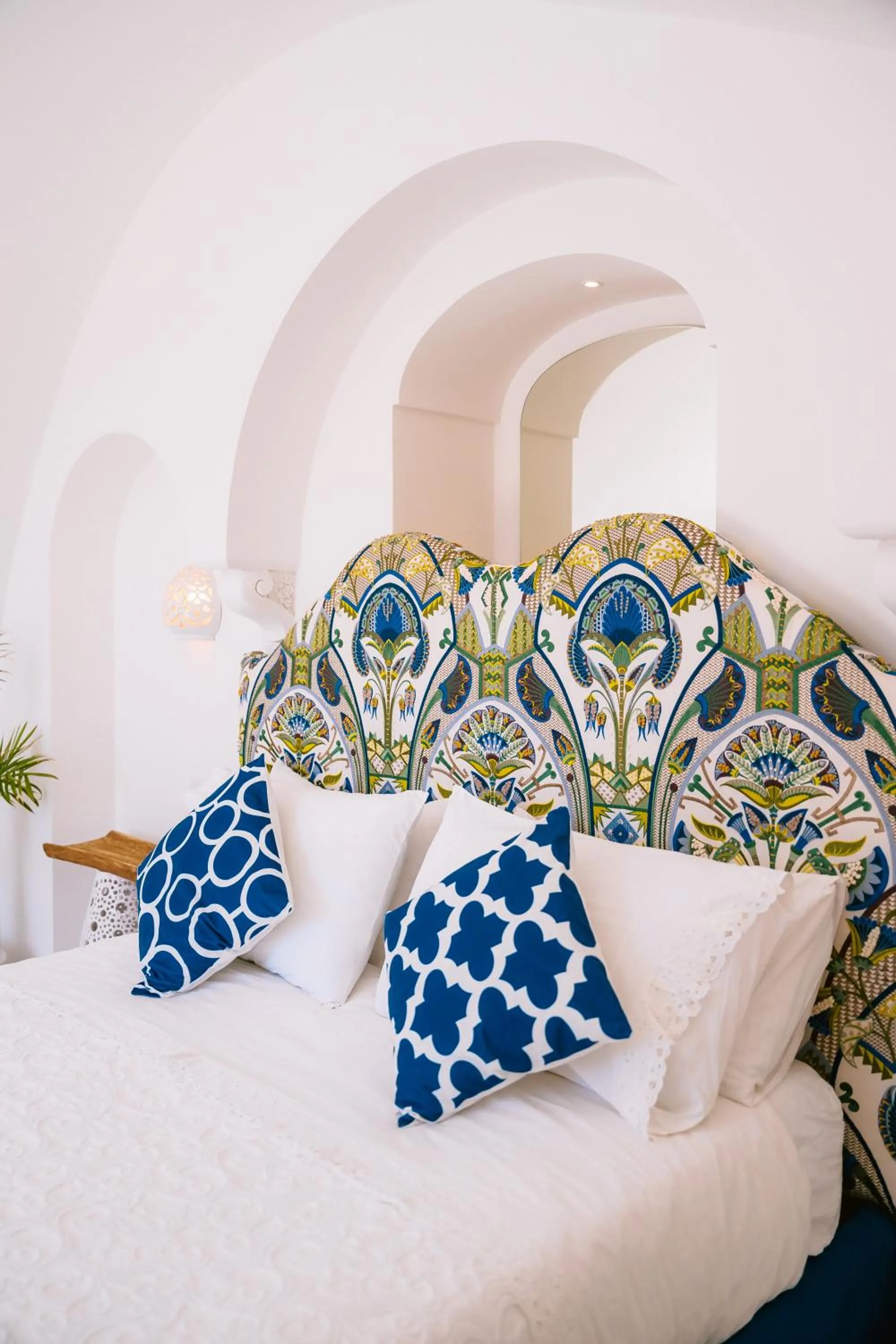 Bed in Villa Mary Suites