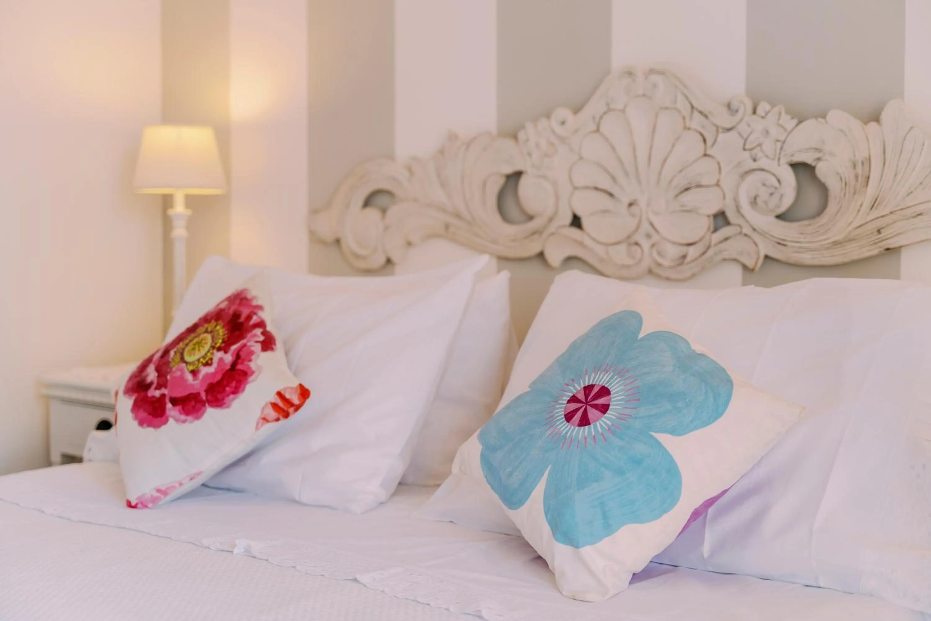 Bed in Villa Mary Suites