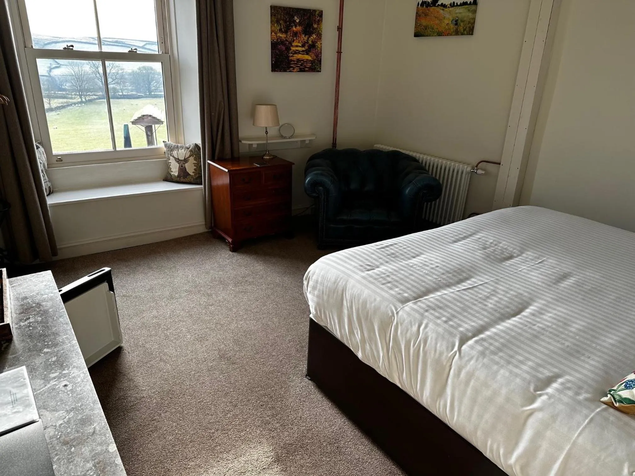 Bedroom, Bed in New Inn Appletreewick