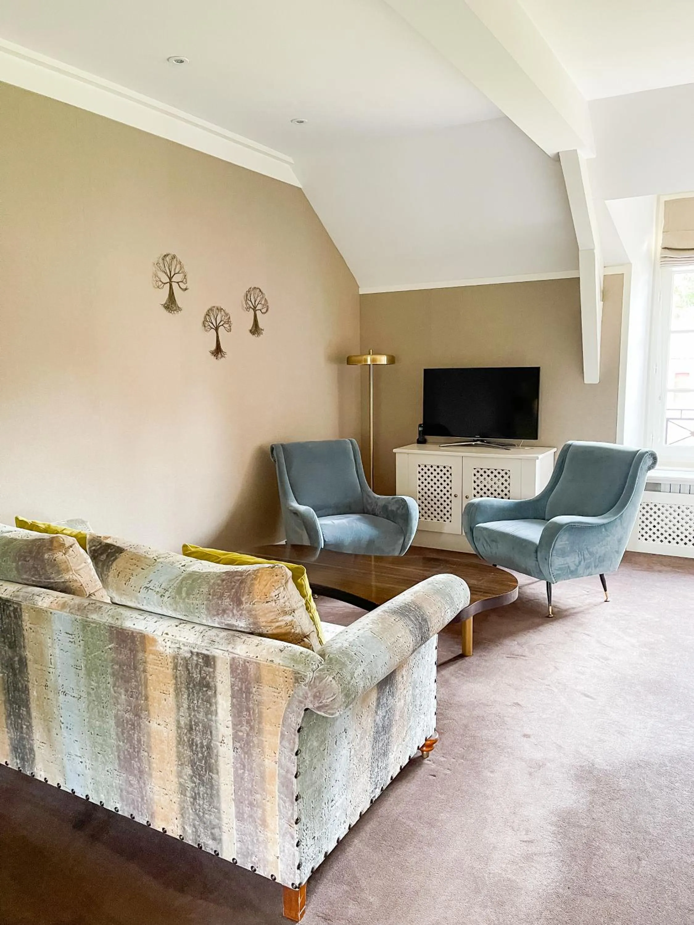 Living room in Hôtel & Spa de La Bretesche