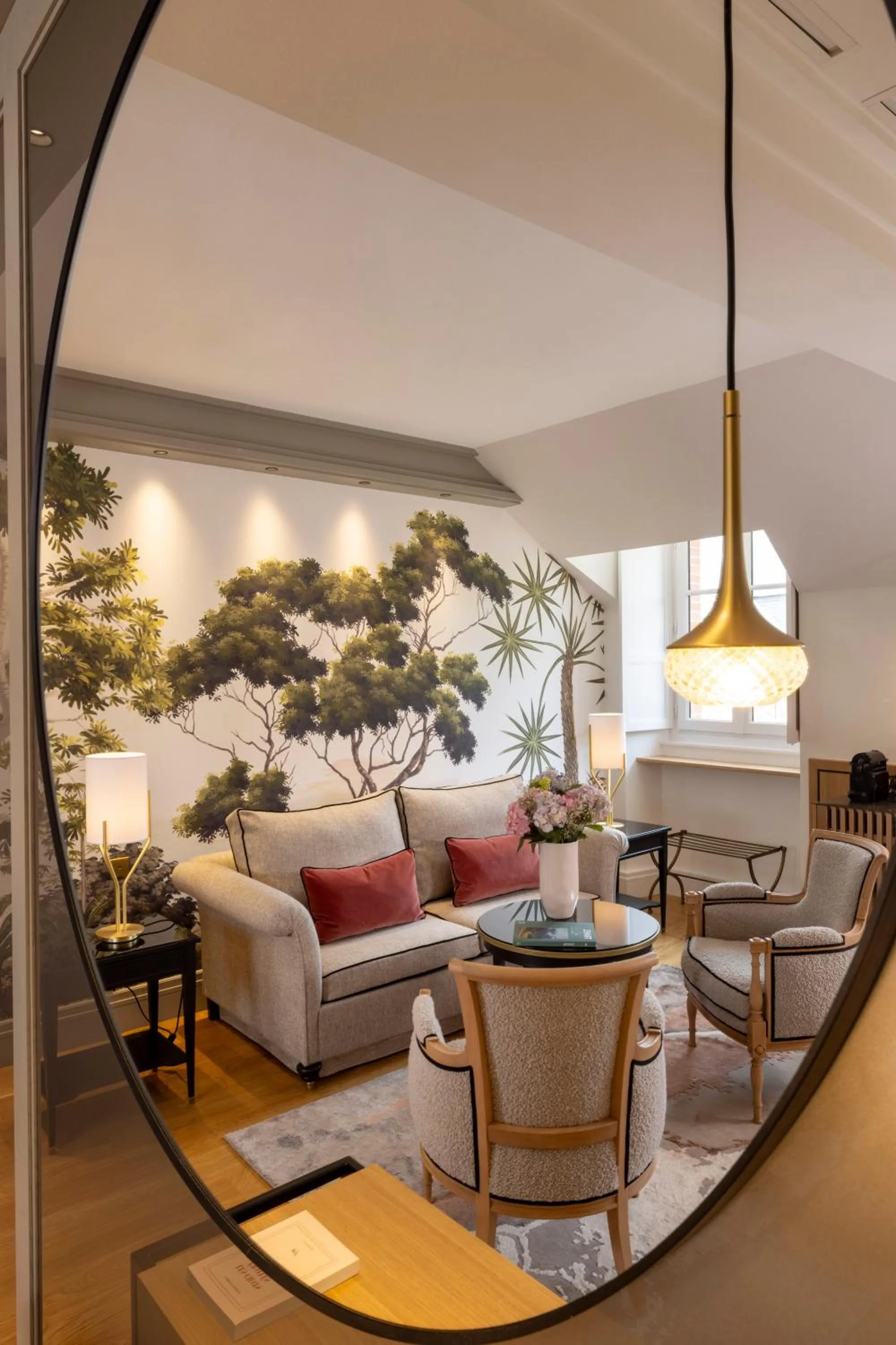 Living room in Hôtel & Spa de La Bretesche