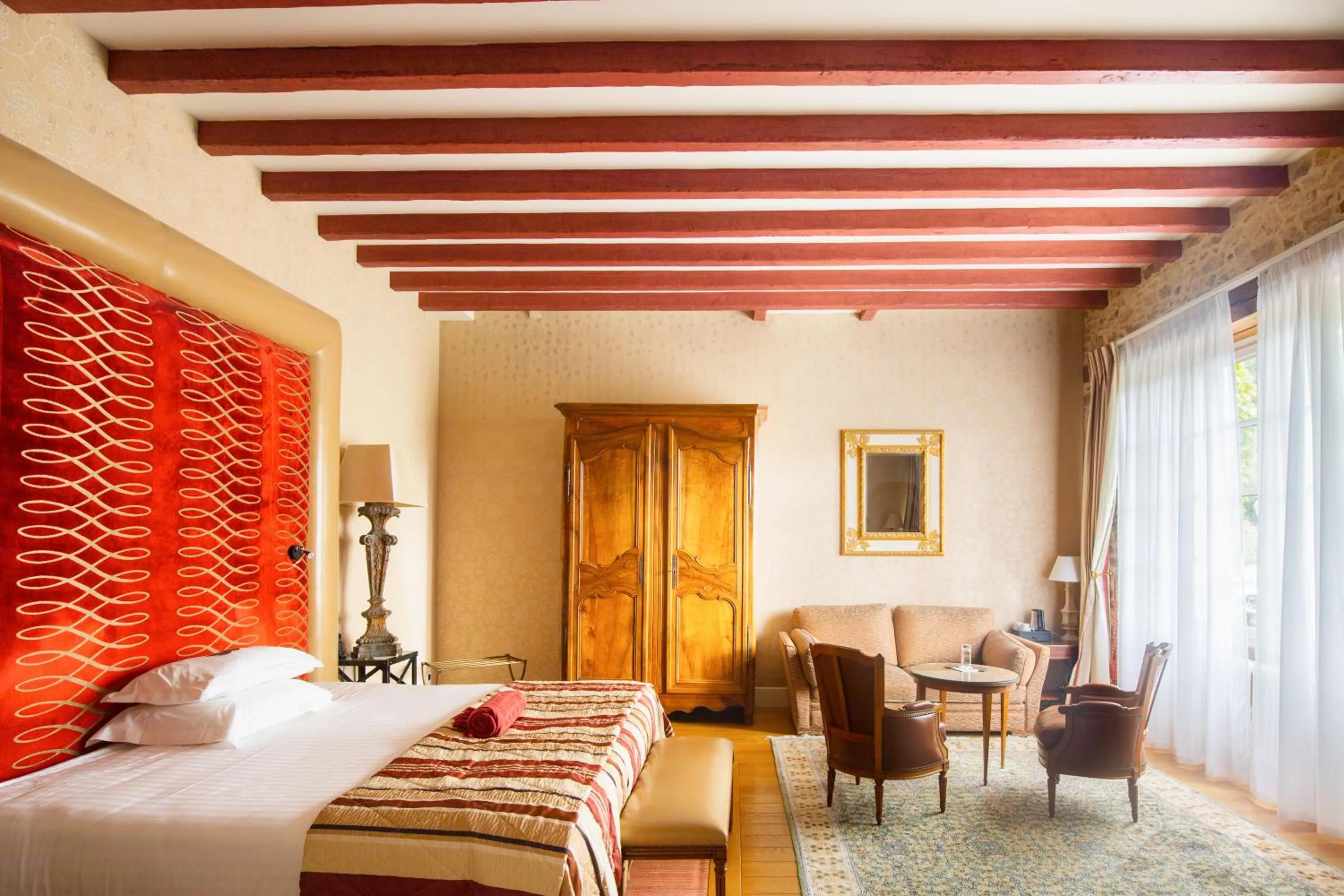 Photo of the whole room, Bed in Hôtel & Spa de La Bretesche