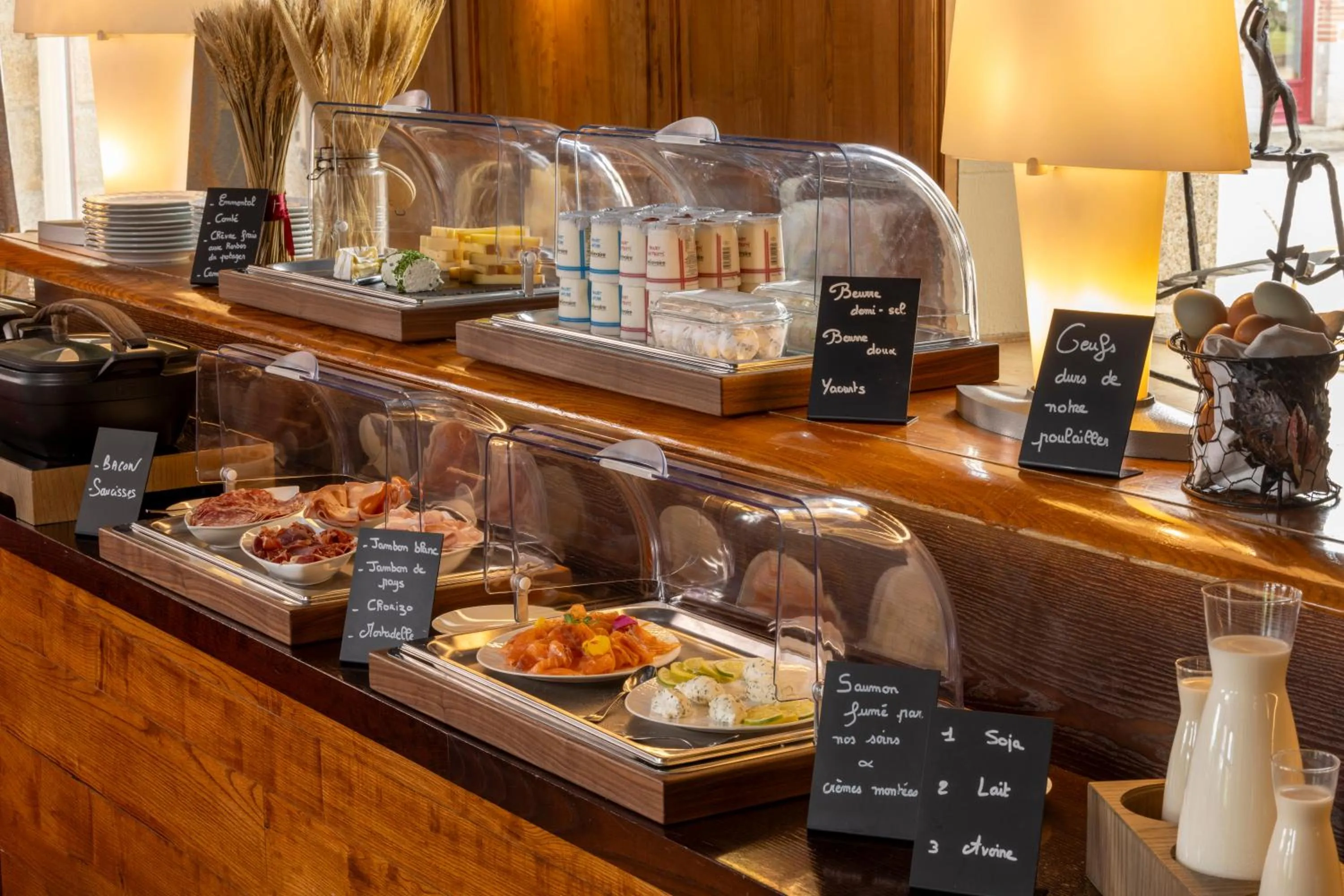 Breakfast in Hôtel & Spa de La Bretesche