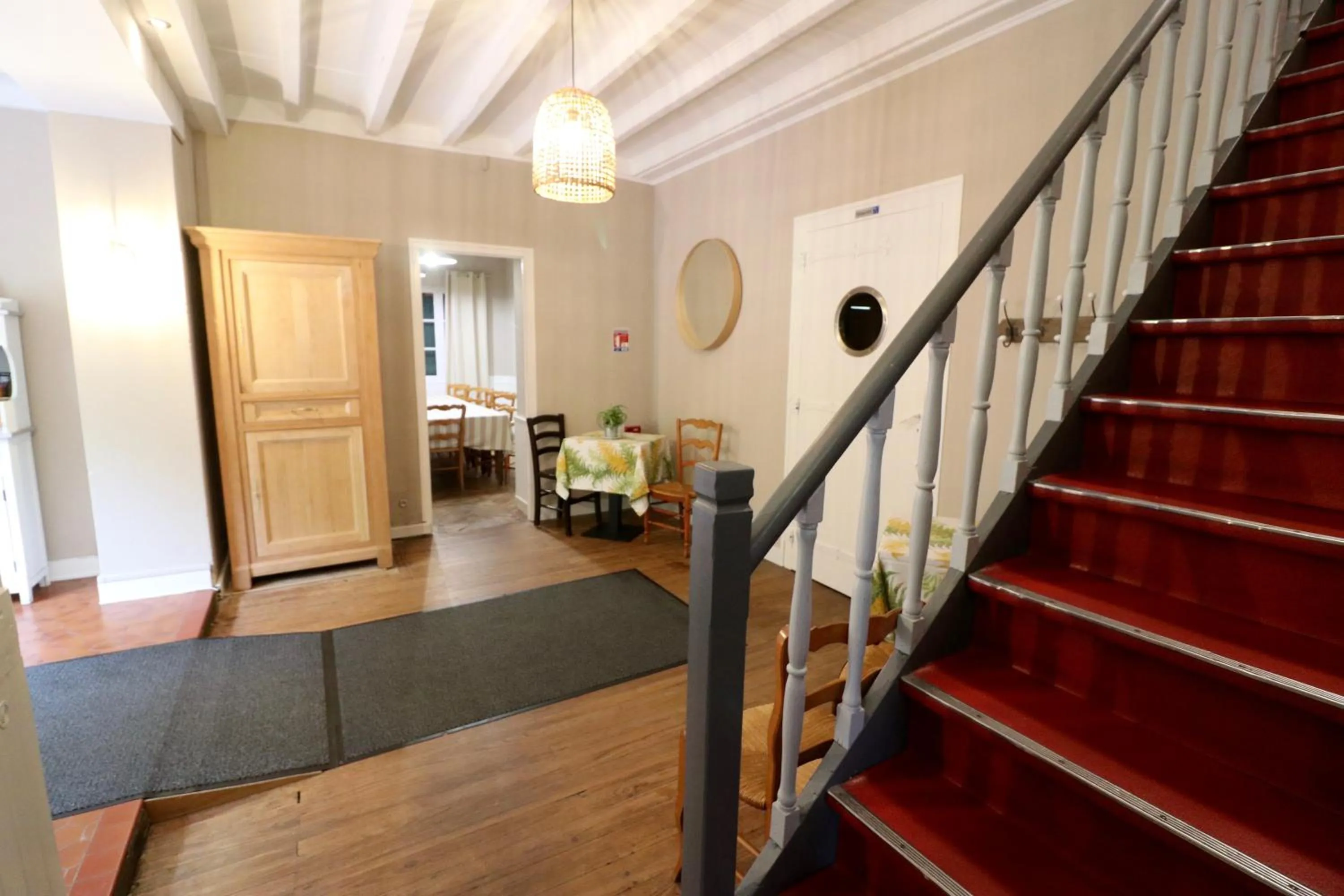 Lobby or reception in L'Auberge de Lugos