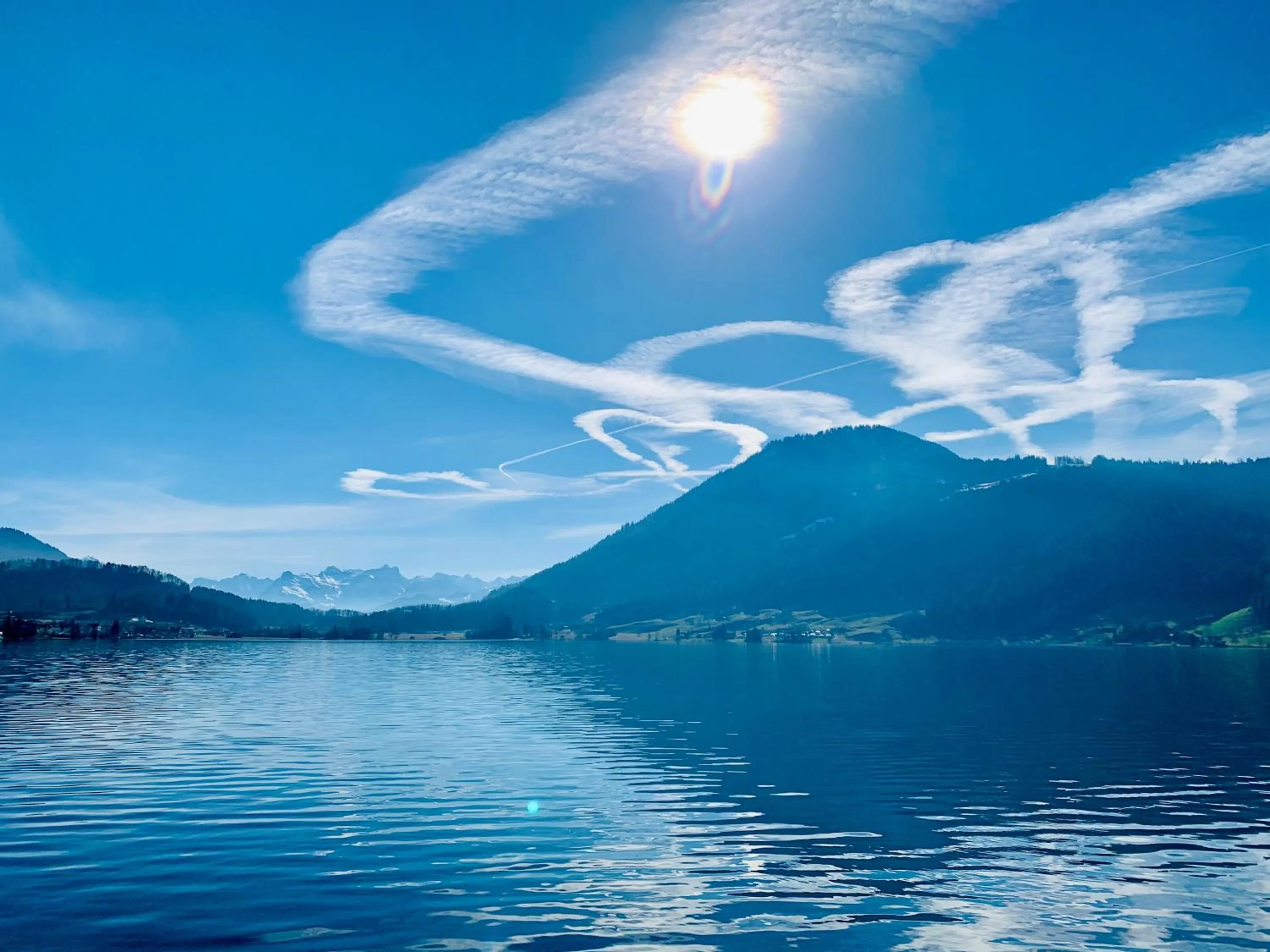 View (from property/room) in Hotel - Restaurant Eierhals am Ägerisee