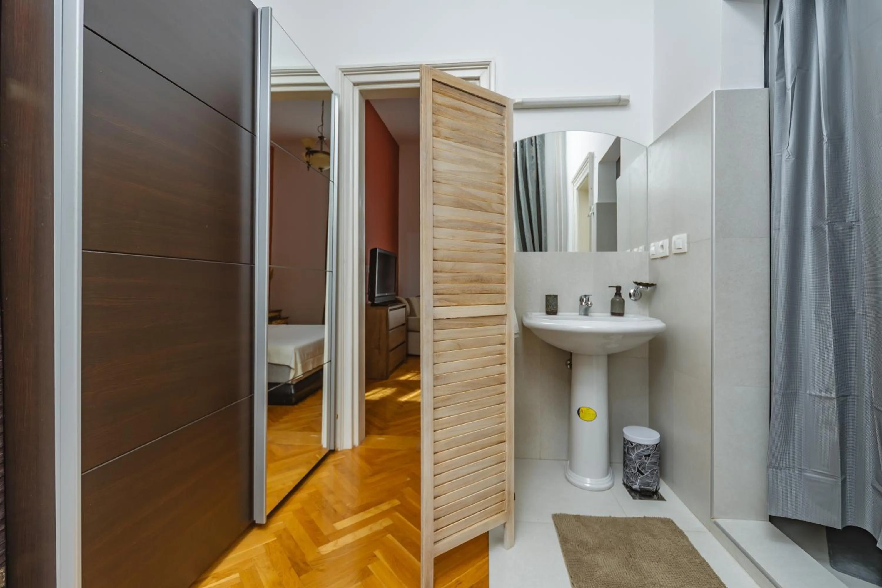 wardrobe in Le Petit Chateau