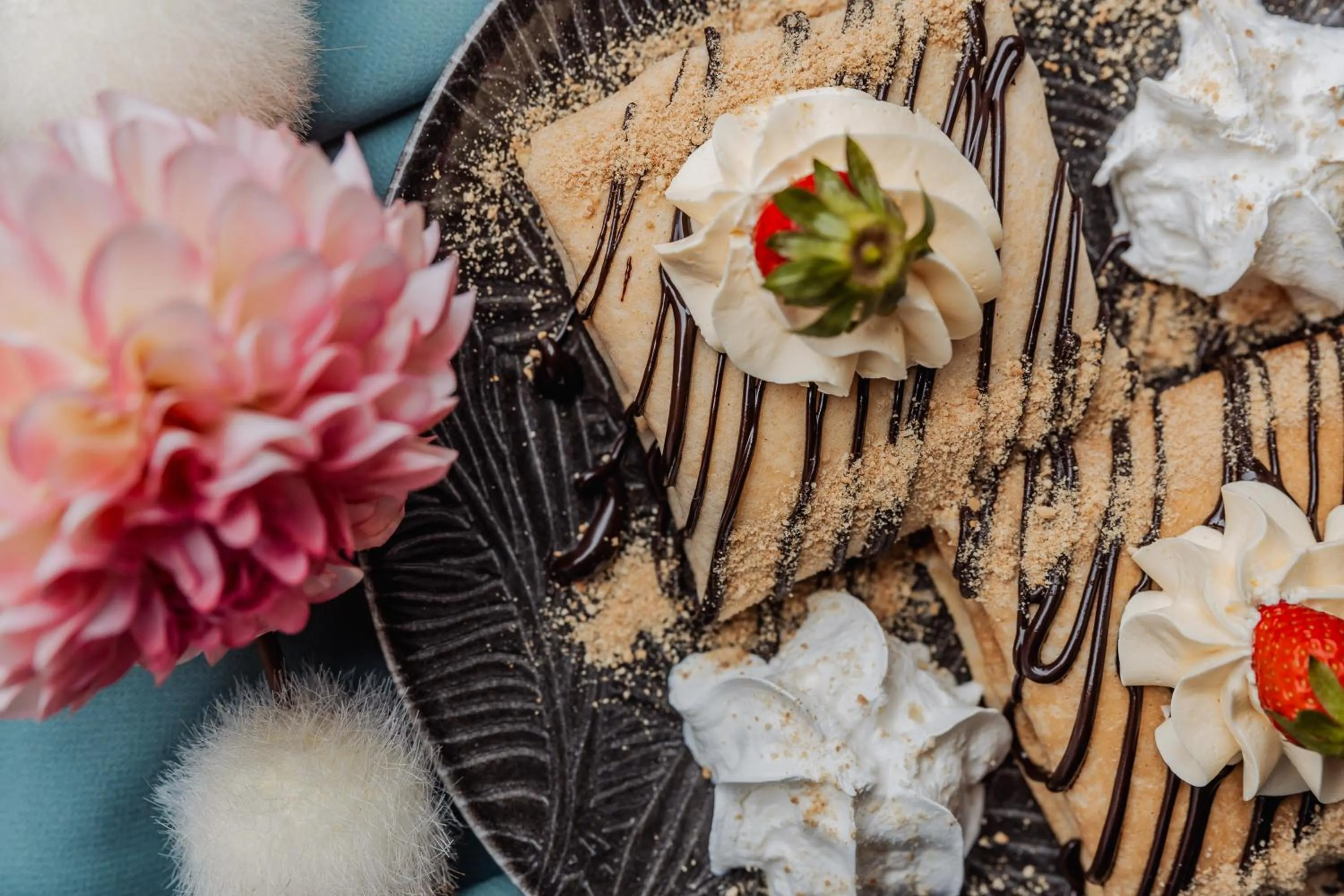 Food in Le Petit Chateau