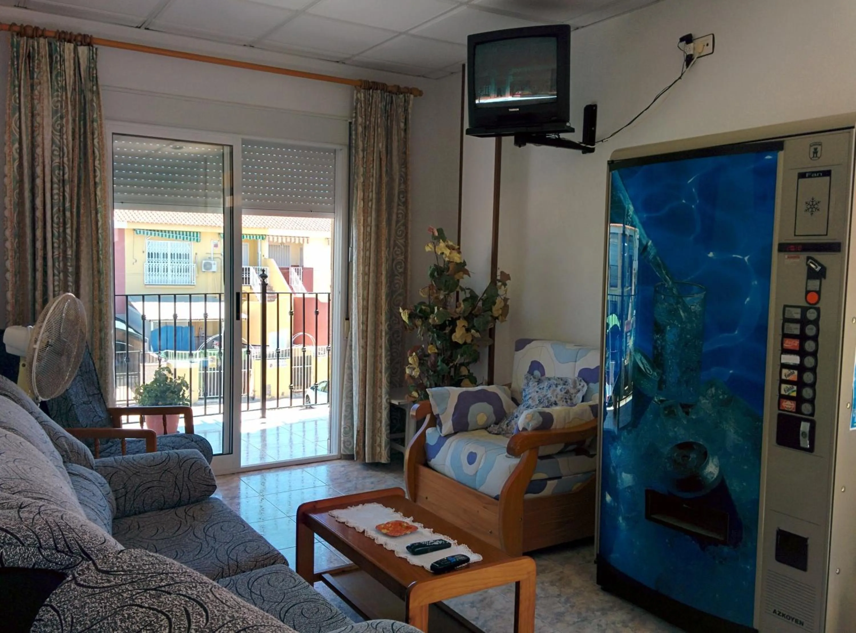 Living room in Pensión Egea II