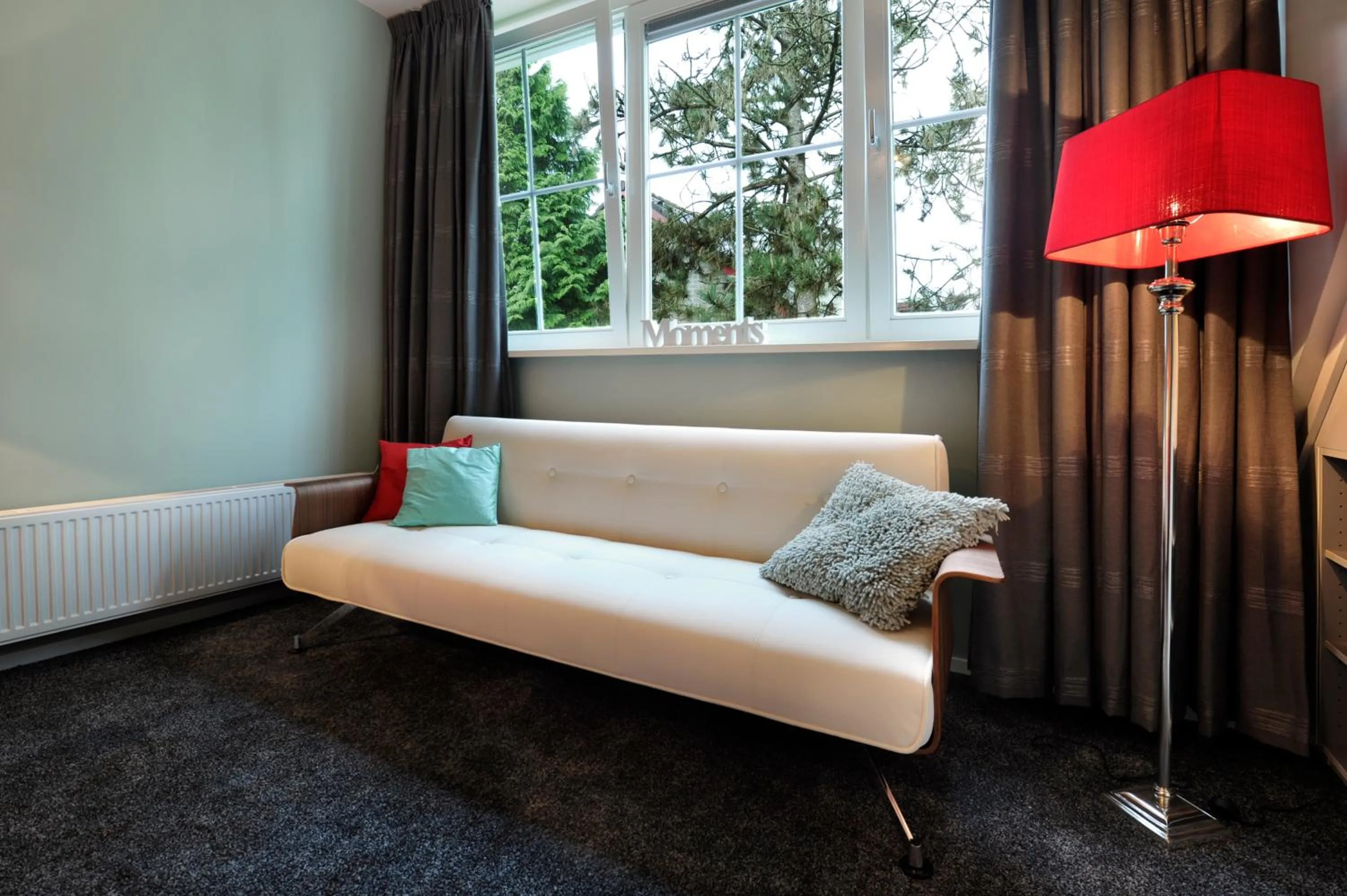 Seating area in Hotel Trix