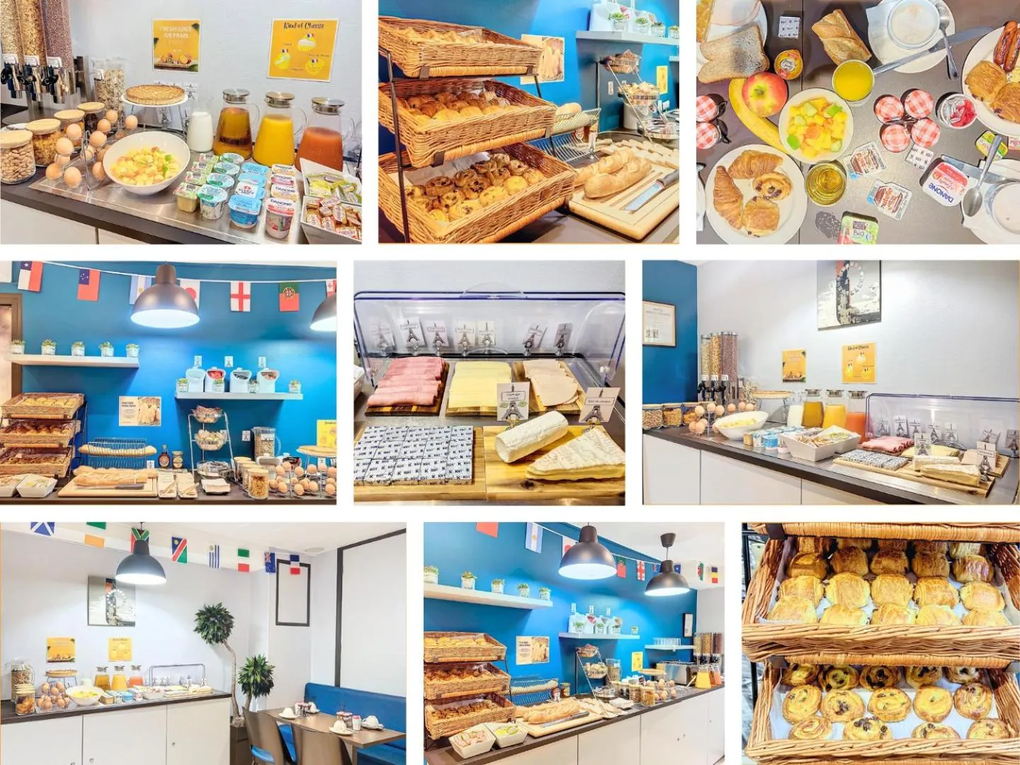 Breakfast in Best Western Nouvel Orléans Montparnasse