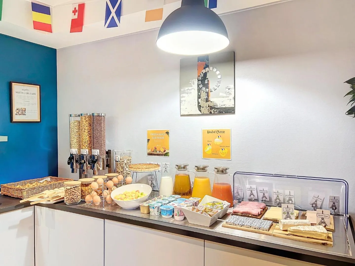 Breakfast in Best Western Nouvel Orléans Montparnasse