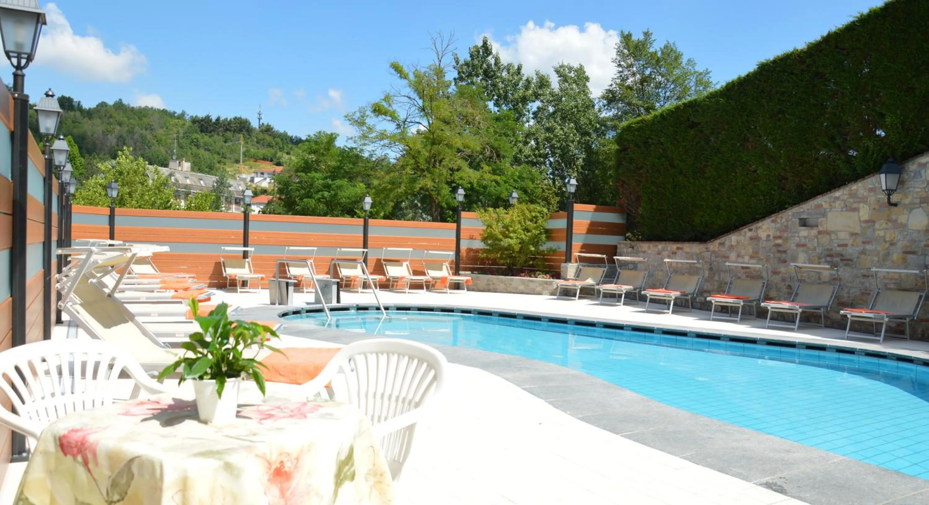 Garden in Hotel Plaza