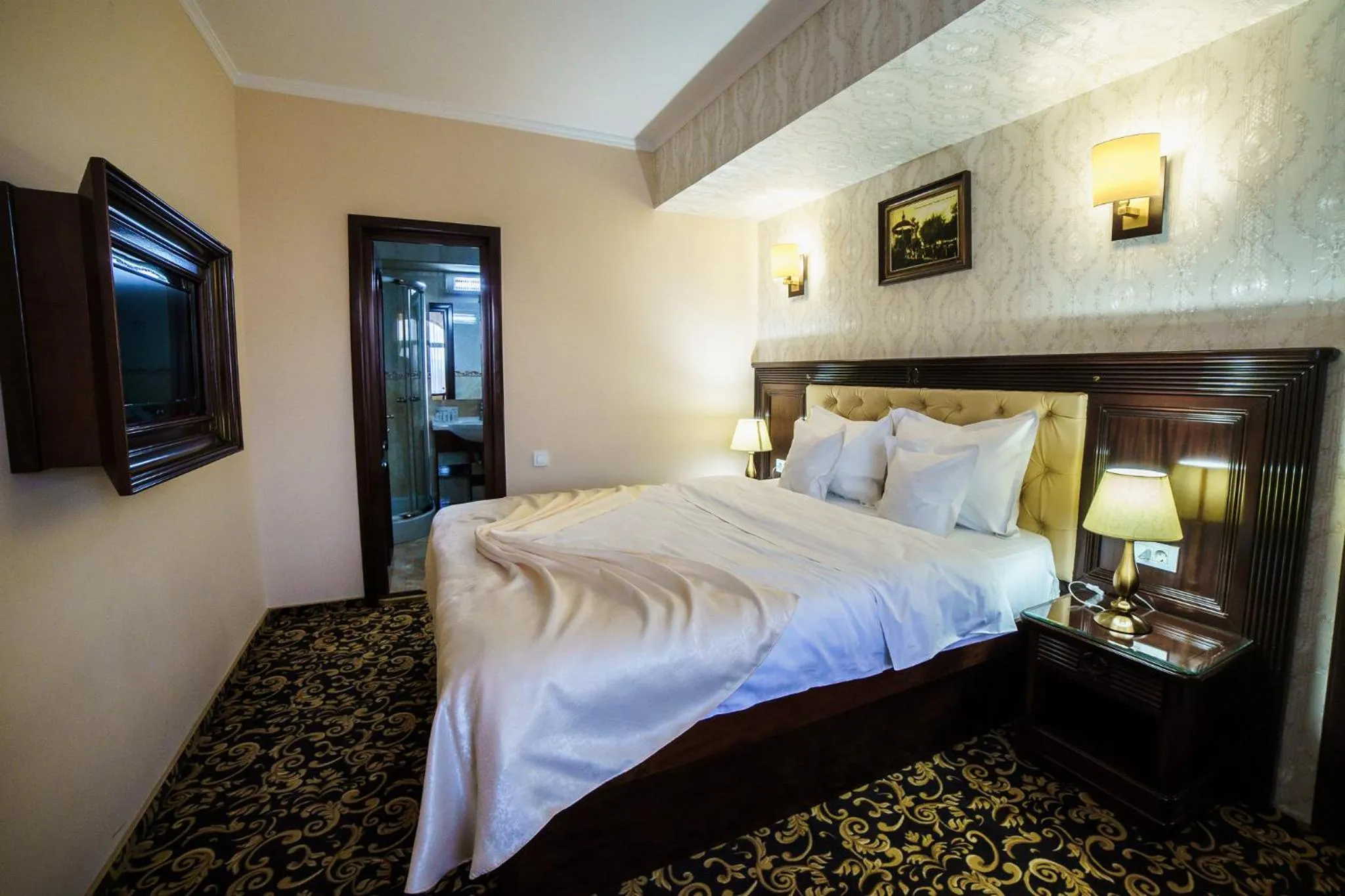 Bedroom, Bed in Grand Hotel Orient Braila