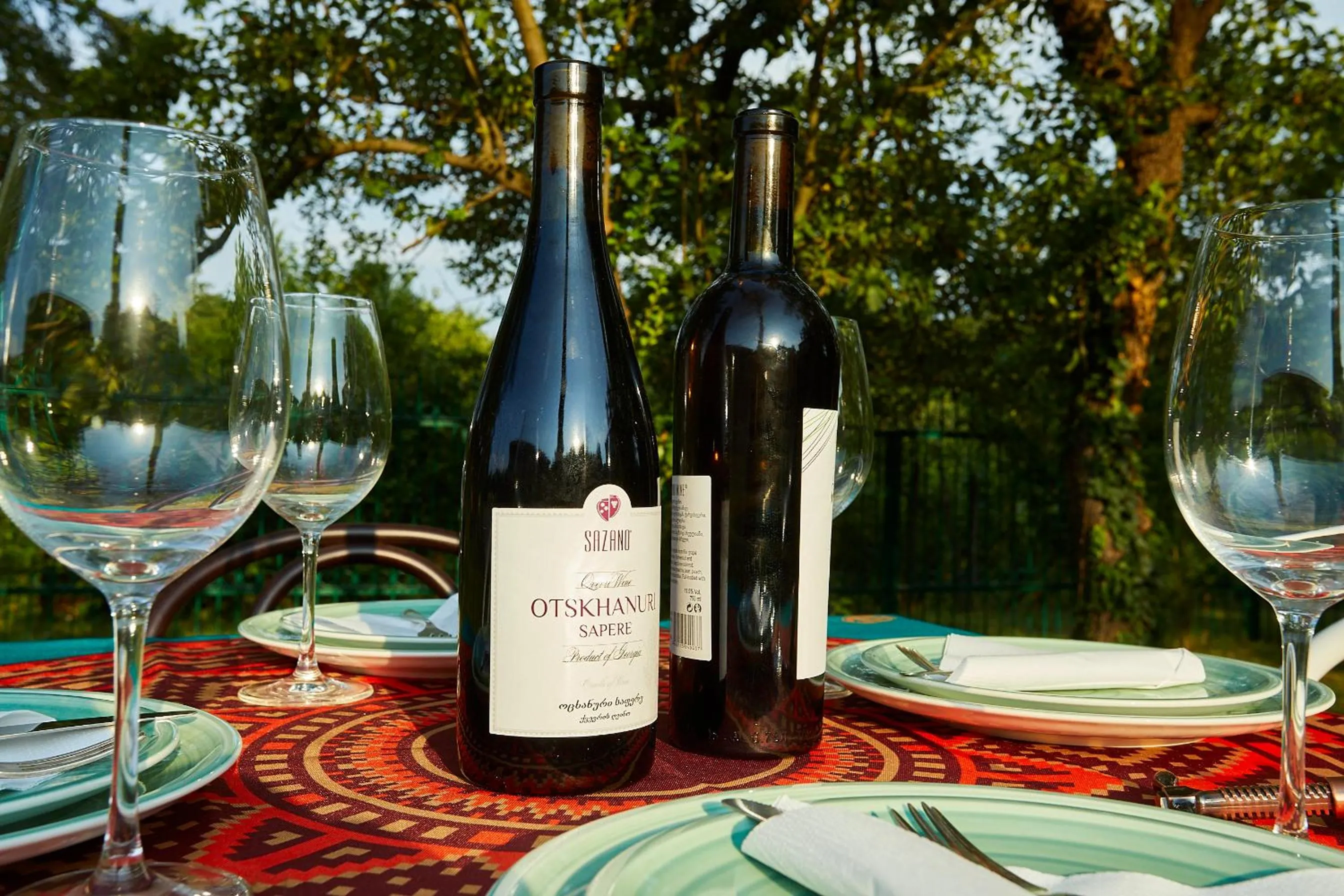 Drinks in Ethno Sazano Hotel