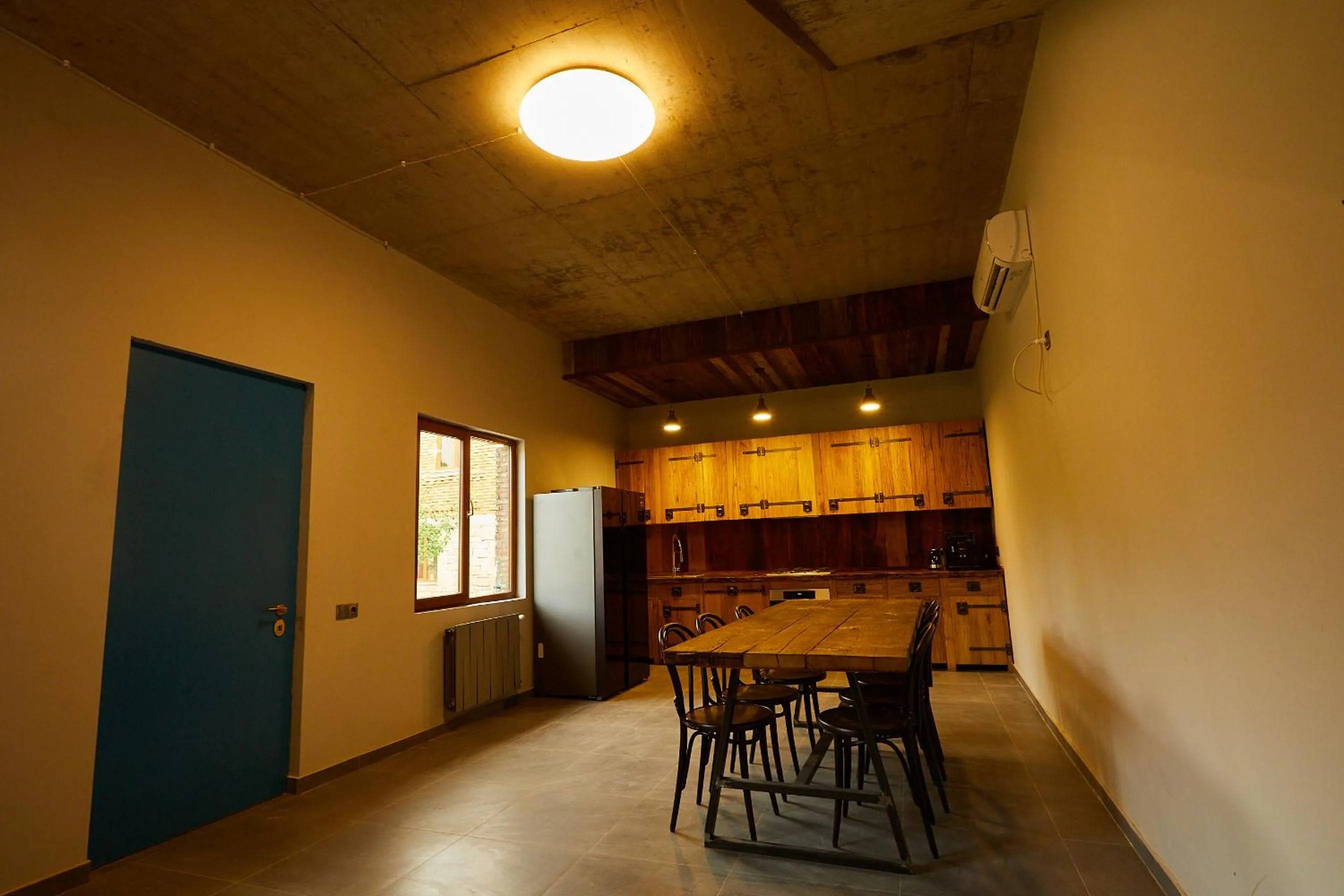 Dining area in Ethno Sazano Hotel