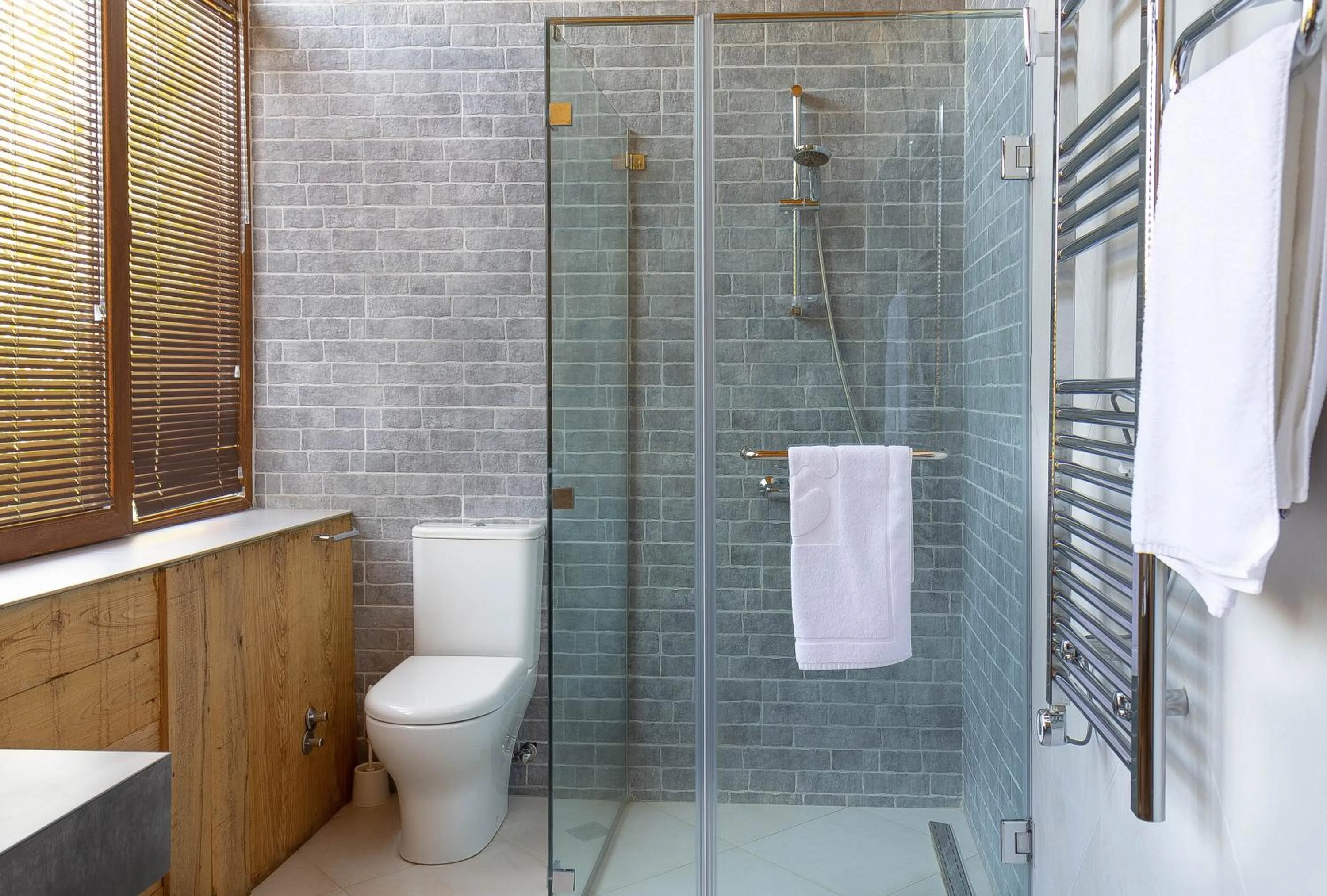 Bathroom in Ethno Sazano Hotel