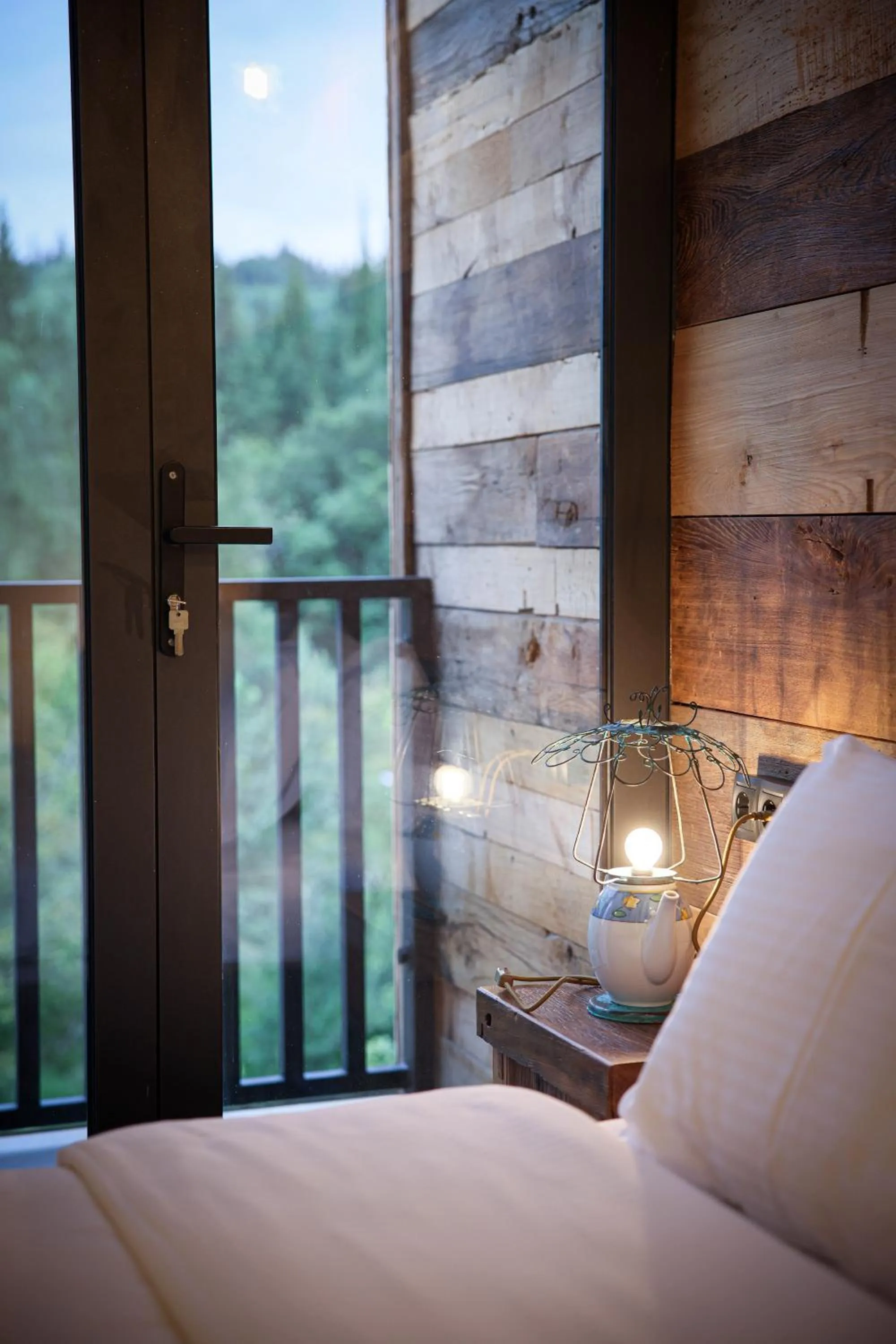 Bedroom, Bed in Ethno Sazano Hotel