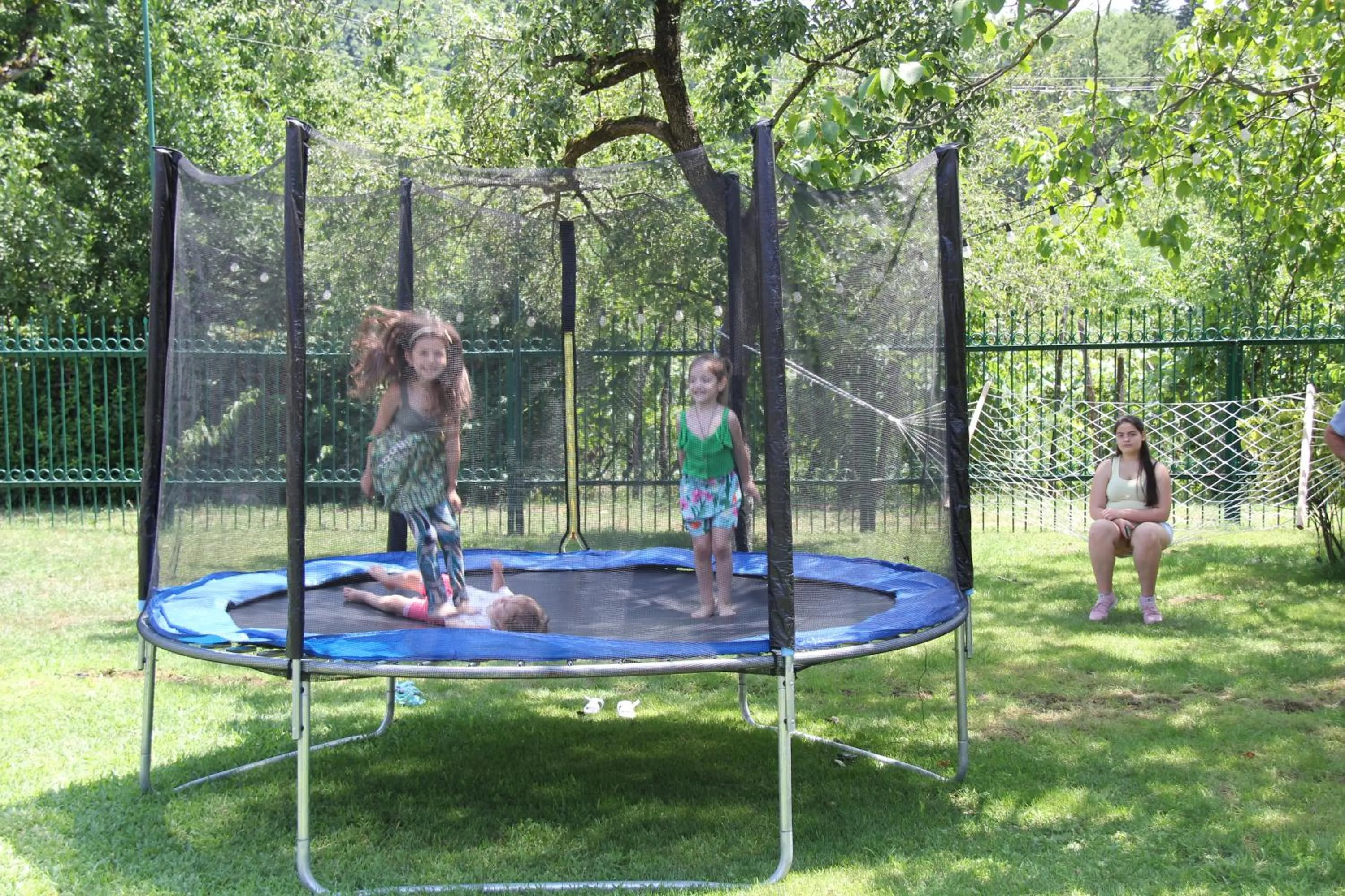 Children play ground in Ethno Sazano Hotel