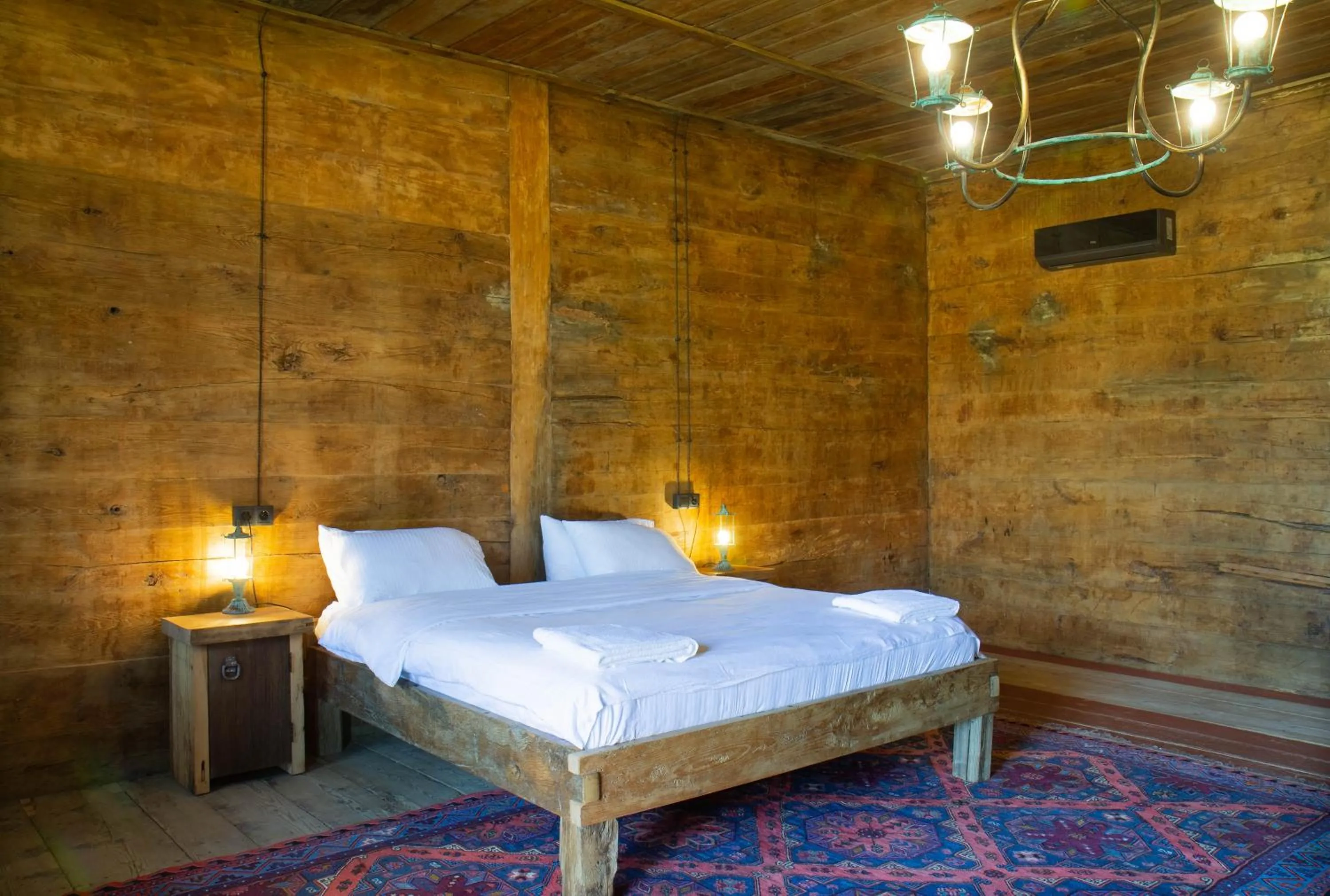 Bedroom, Bed in Ethno Sazano Hotel