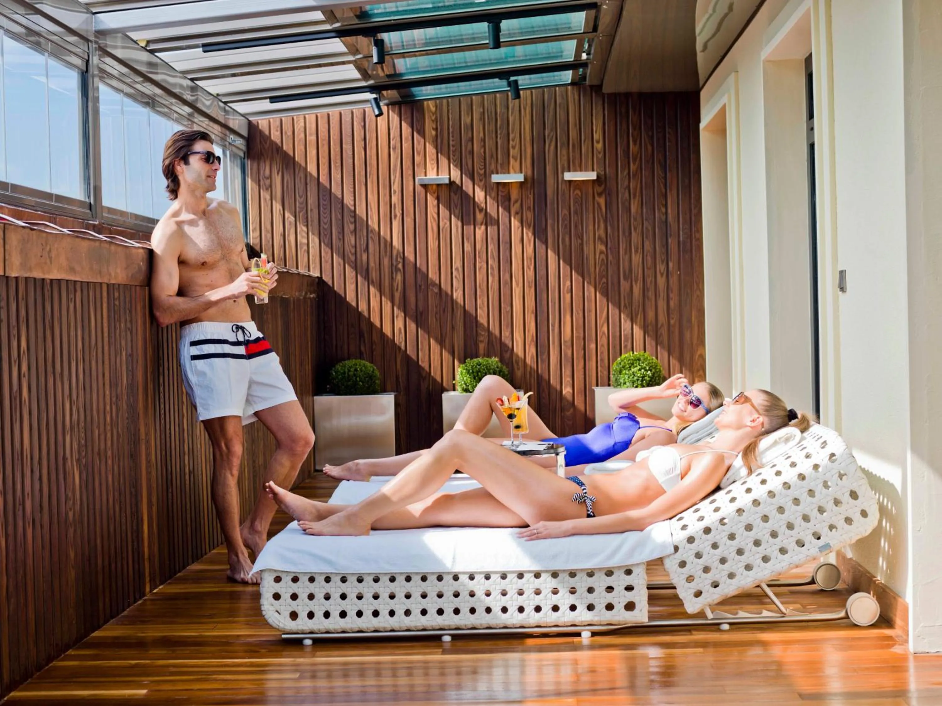 People in Lasagrada Hotel Istanbul