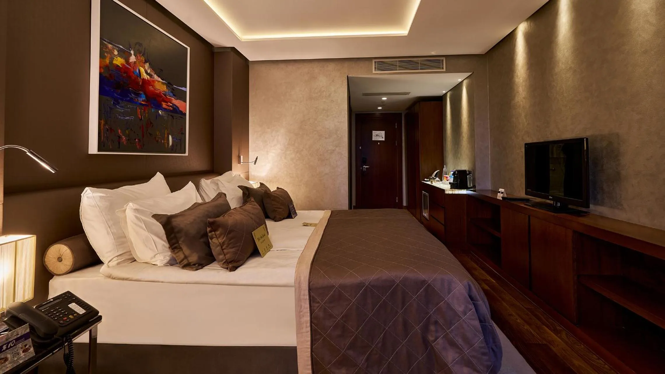 Bed in Lasagrada Hotel Istanbul