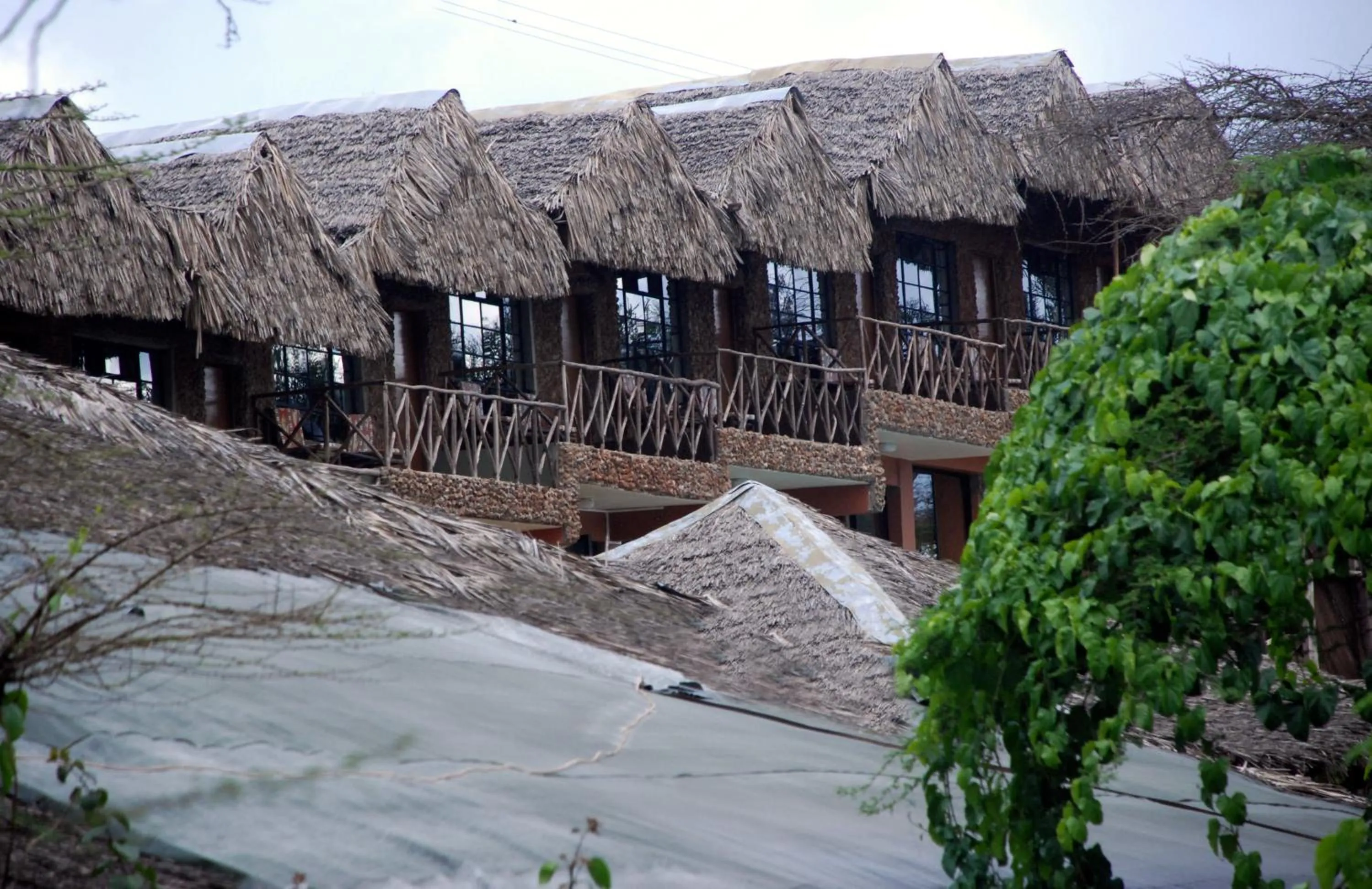 Facade/entrance in Osoita Lodge