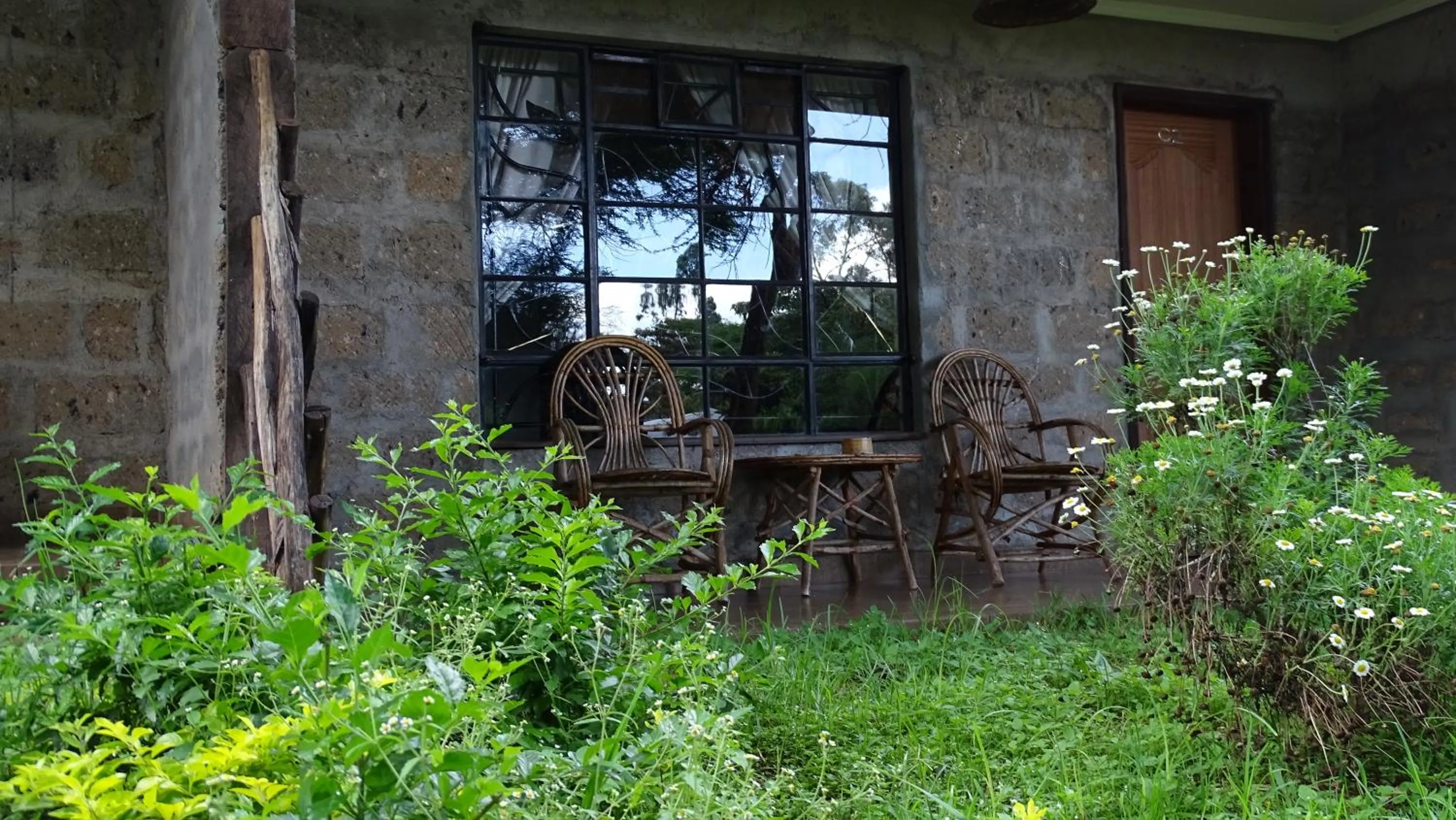 Garden in Osoita Lodge