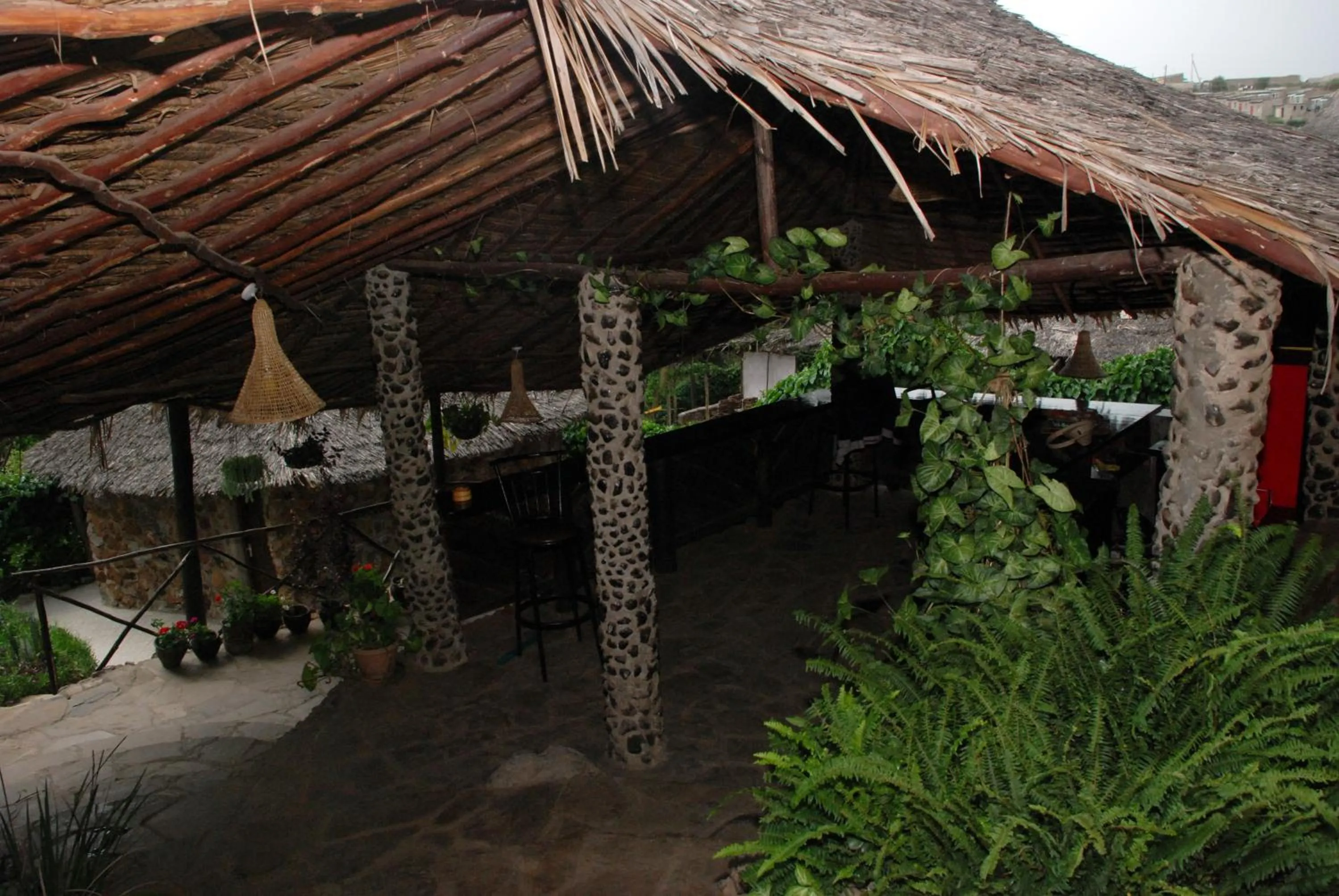 Facade/entrance in Osoita Lodge