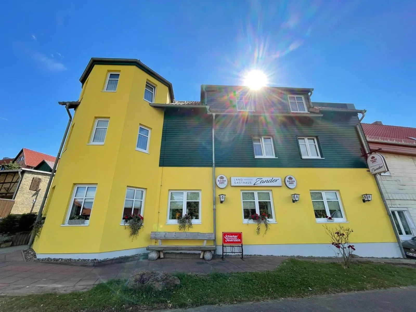 Property building in Landgasthaus Zander