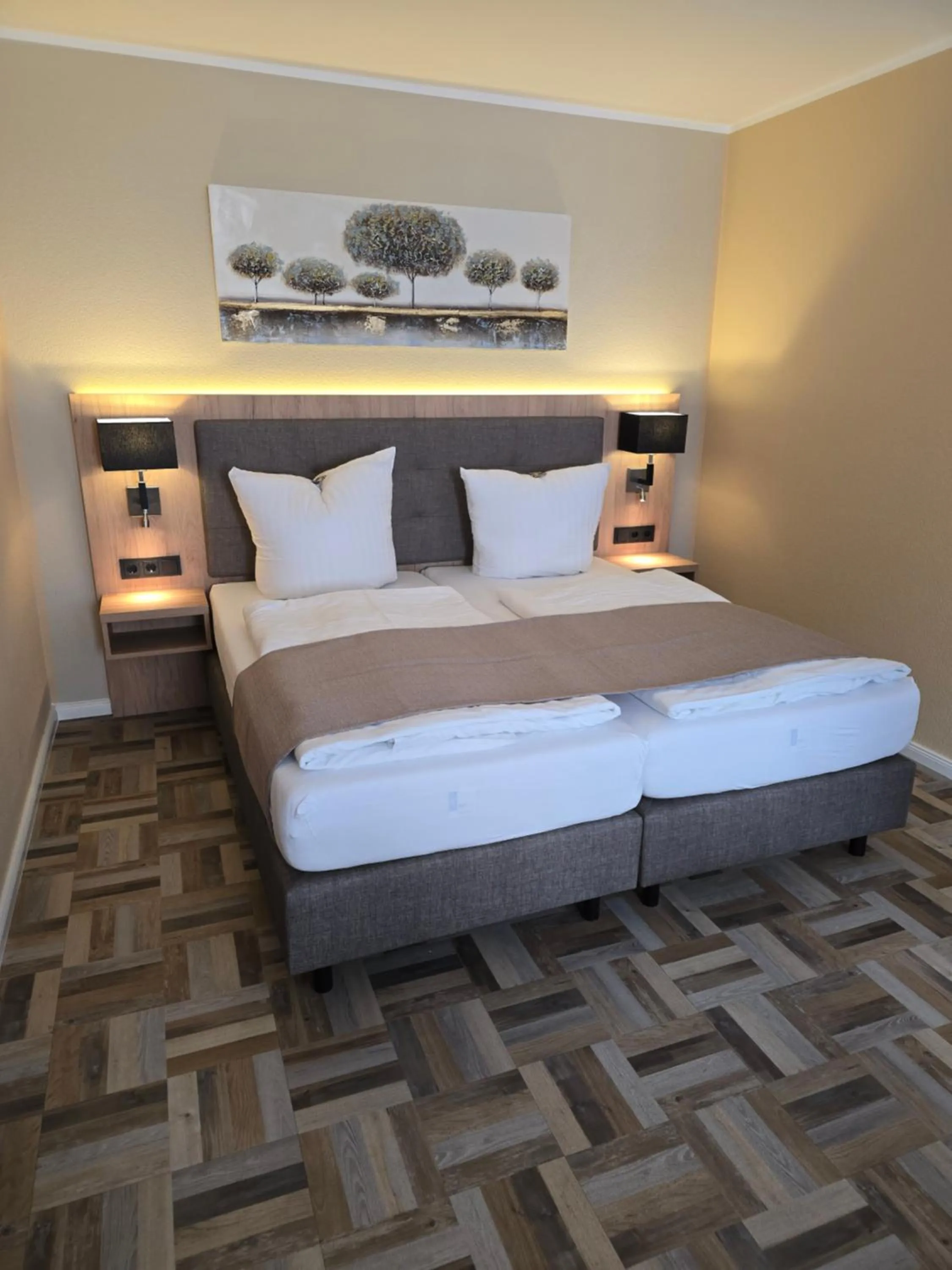 Bed in Landgasthaus Zander