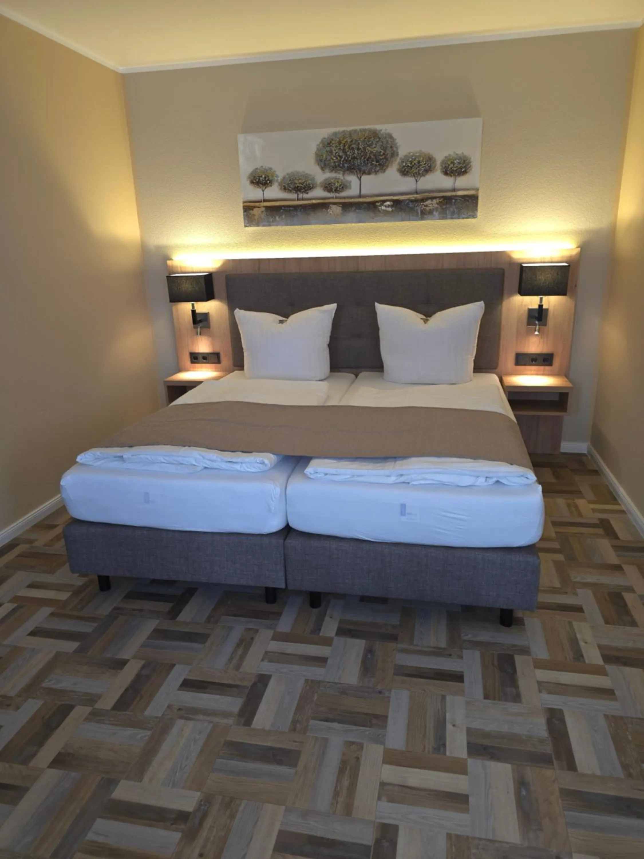 Photo of the whole room, Bed in Landgasthaus Zander