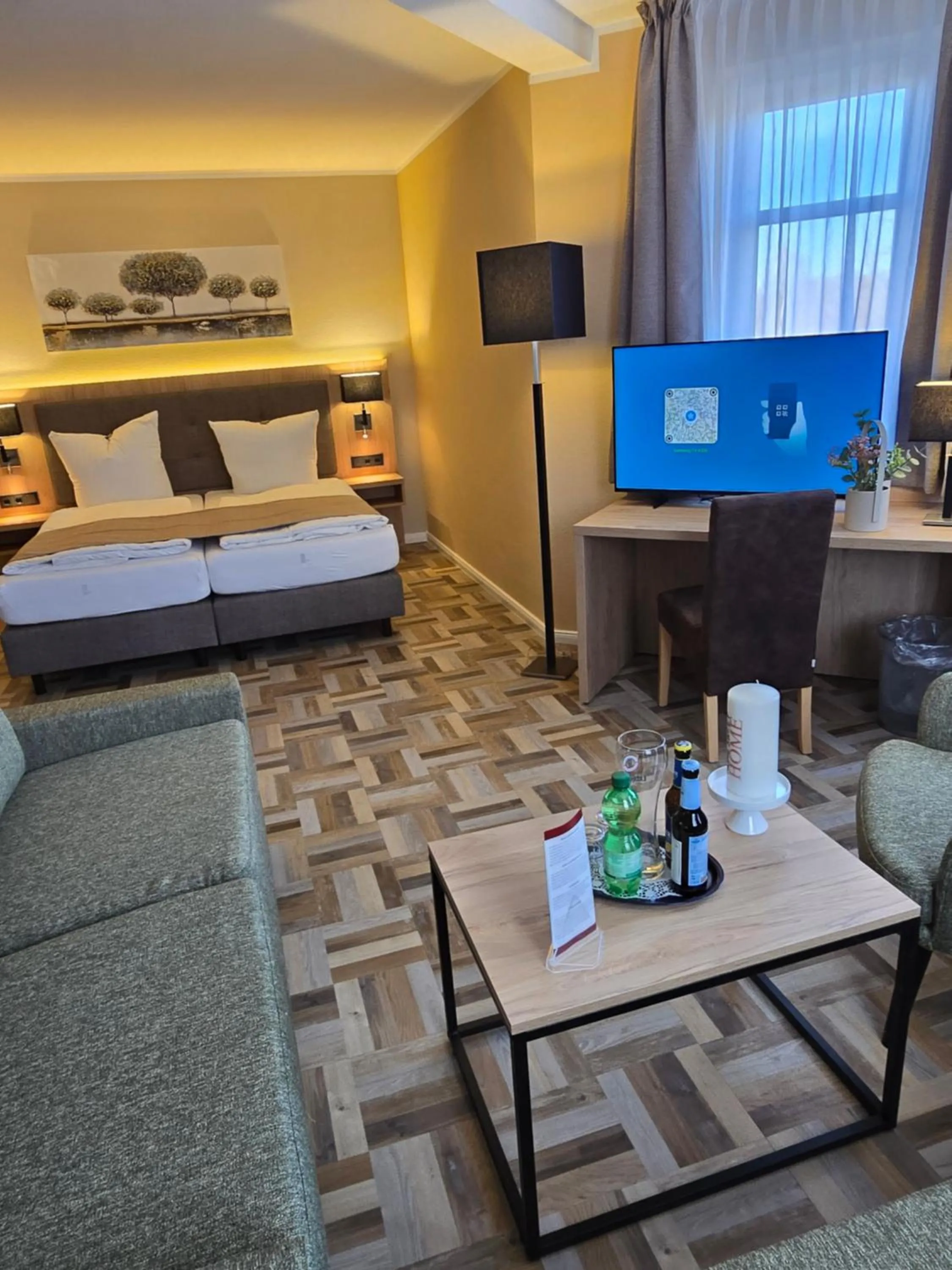 Bed in Landgasthaus Zander