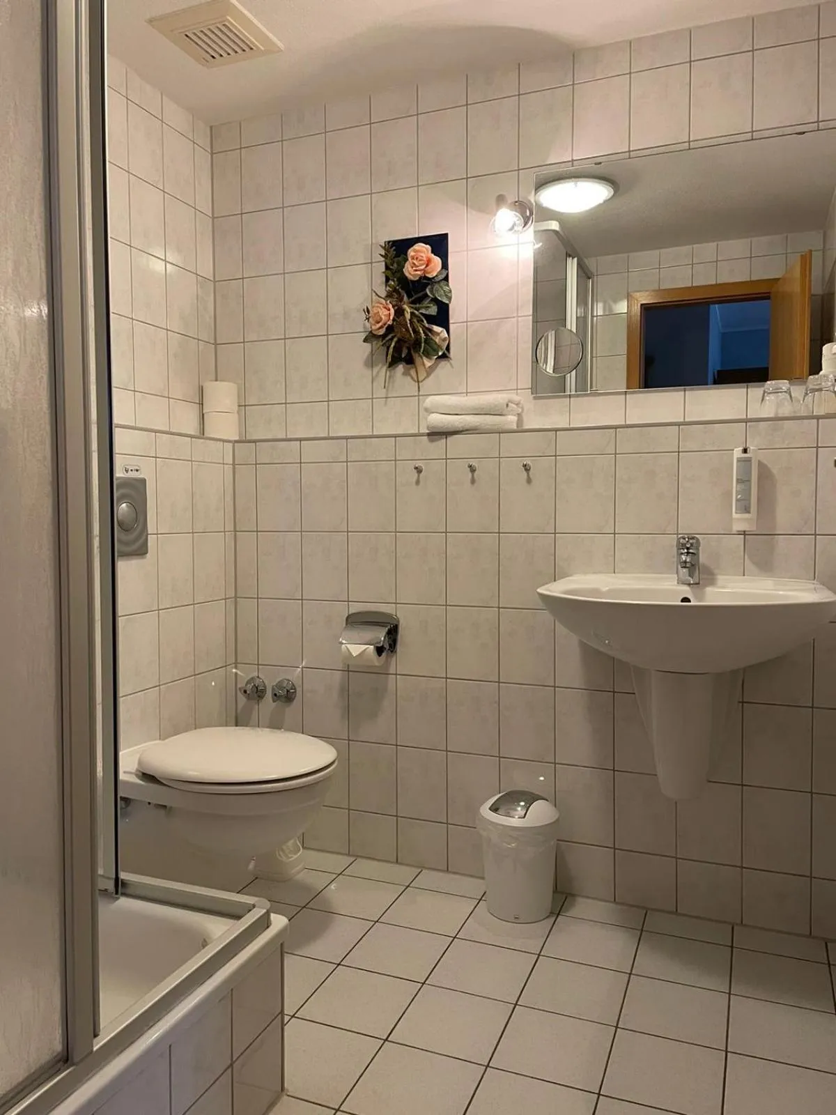 Bathroom in Landgasthaus Zander