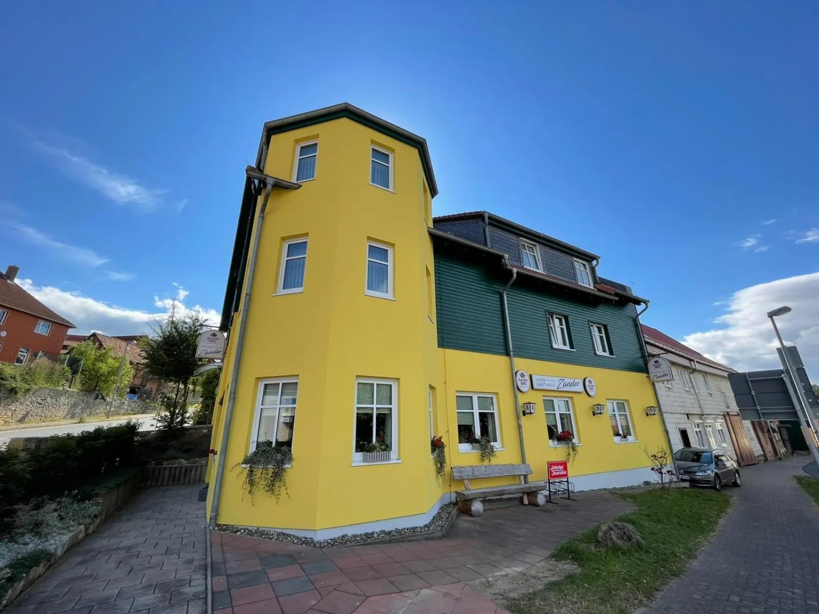 Property building in Landgasthaus Zander