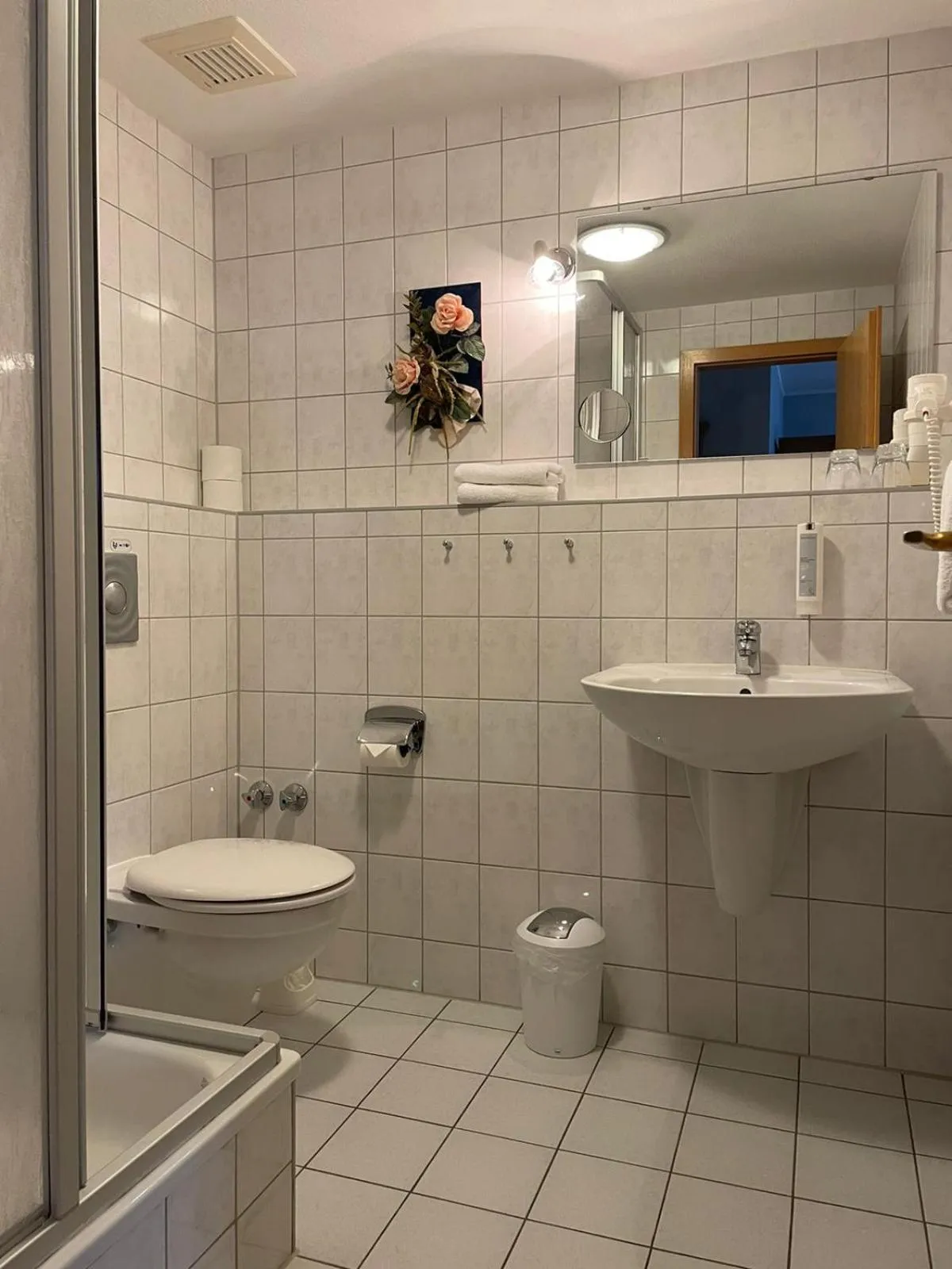 Bathroom in Landgasthaus Zander