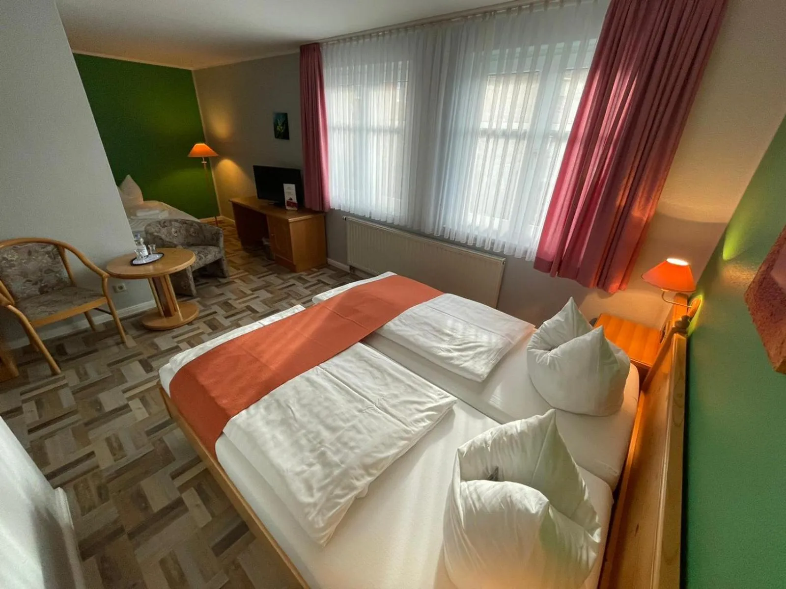 Photo of the whole room, Bed in Landgasthaus Zander