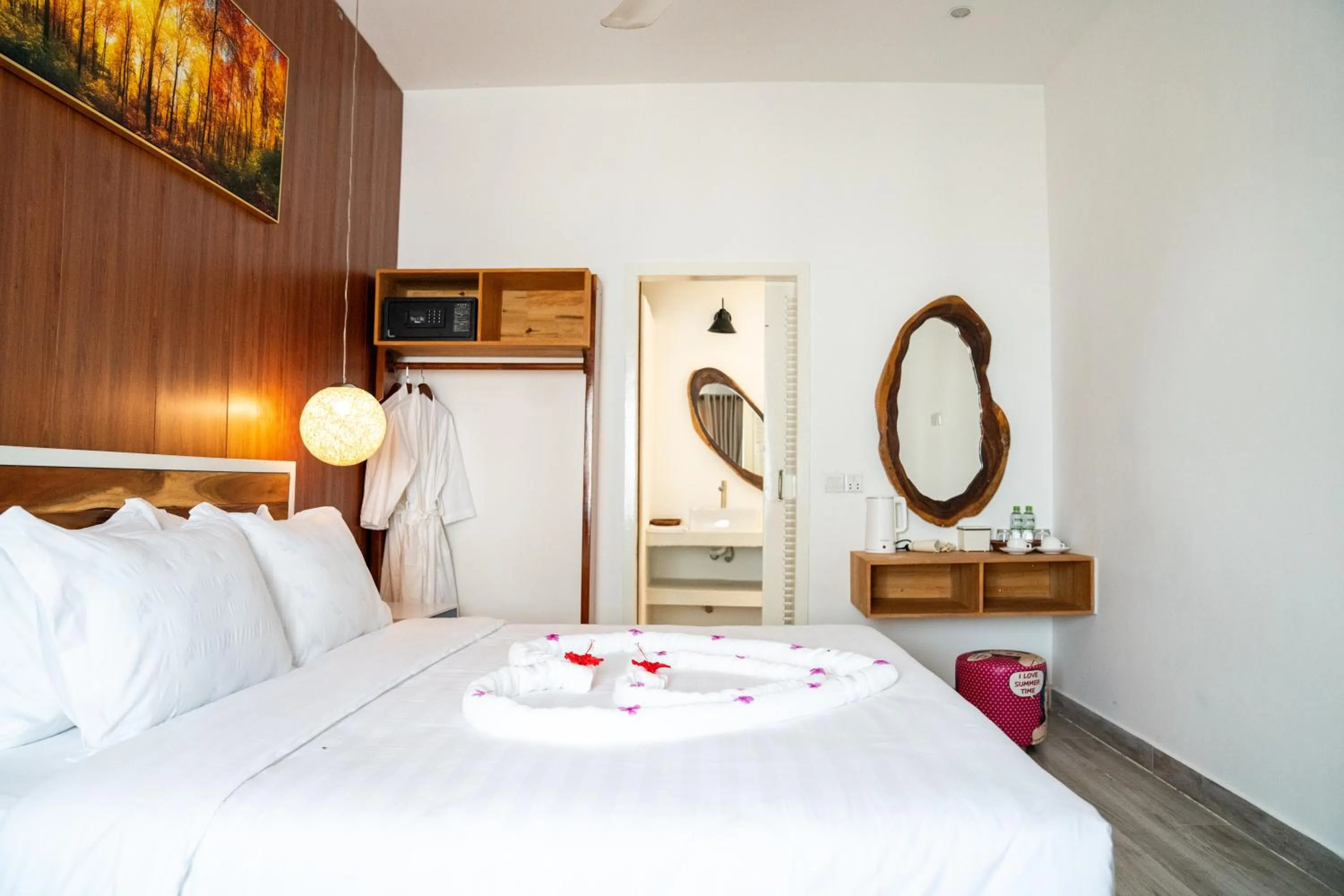 Bed in Bodega Resort