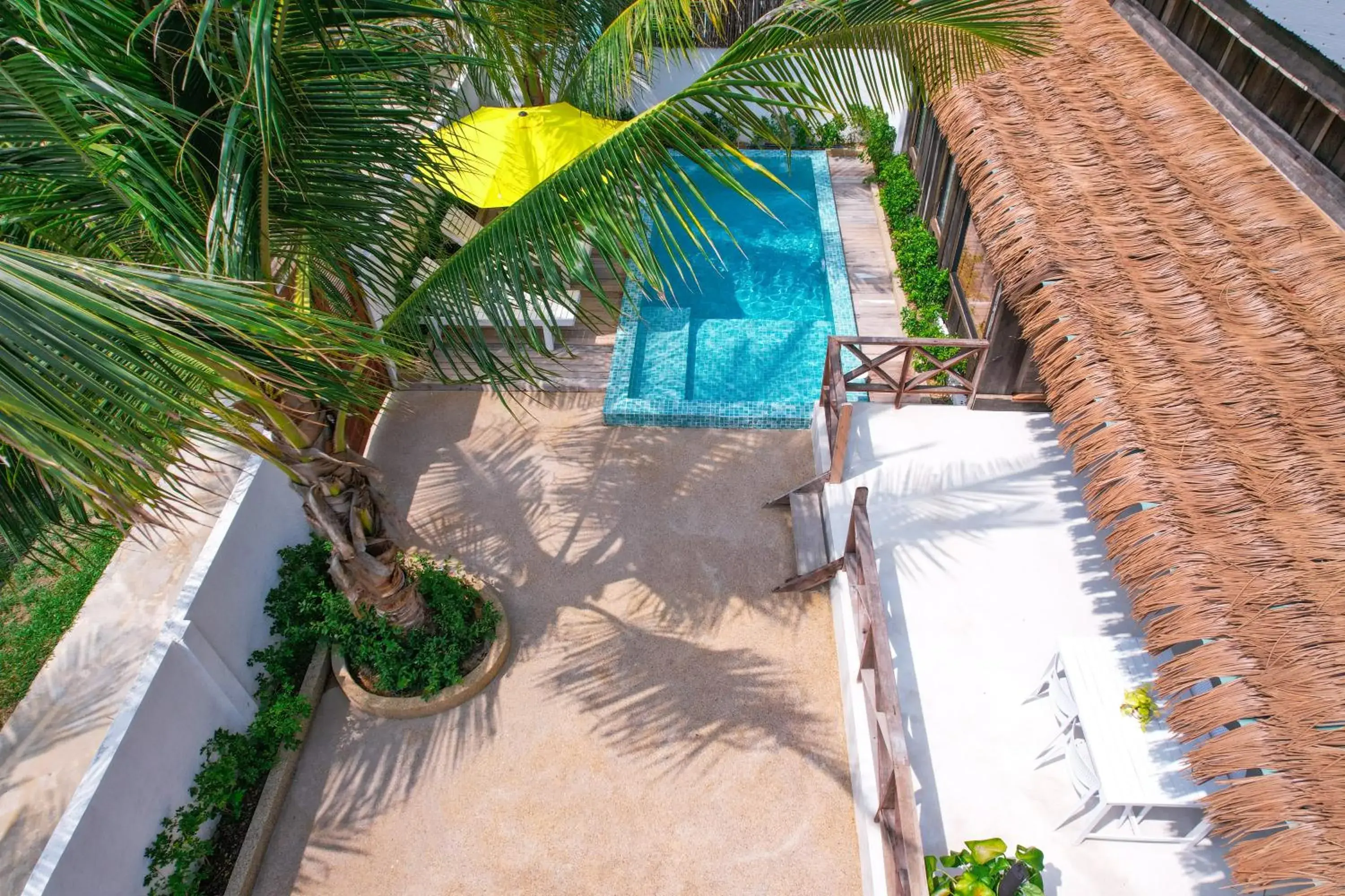 Pool view in One Beach Resort by EHM Pool view in One Beach Resort by EHM