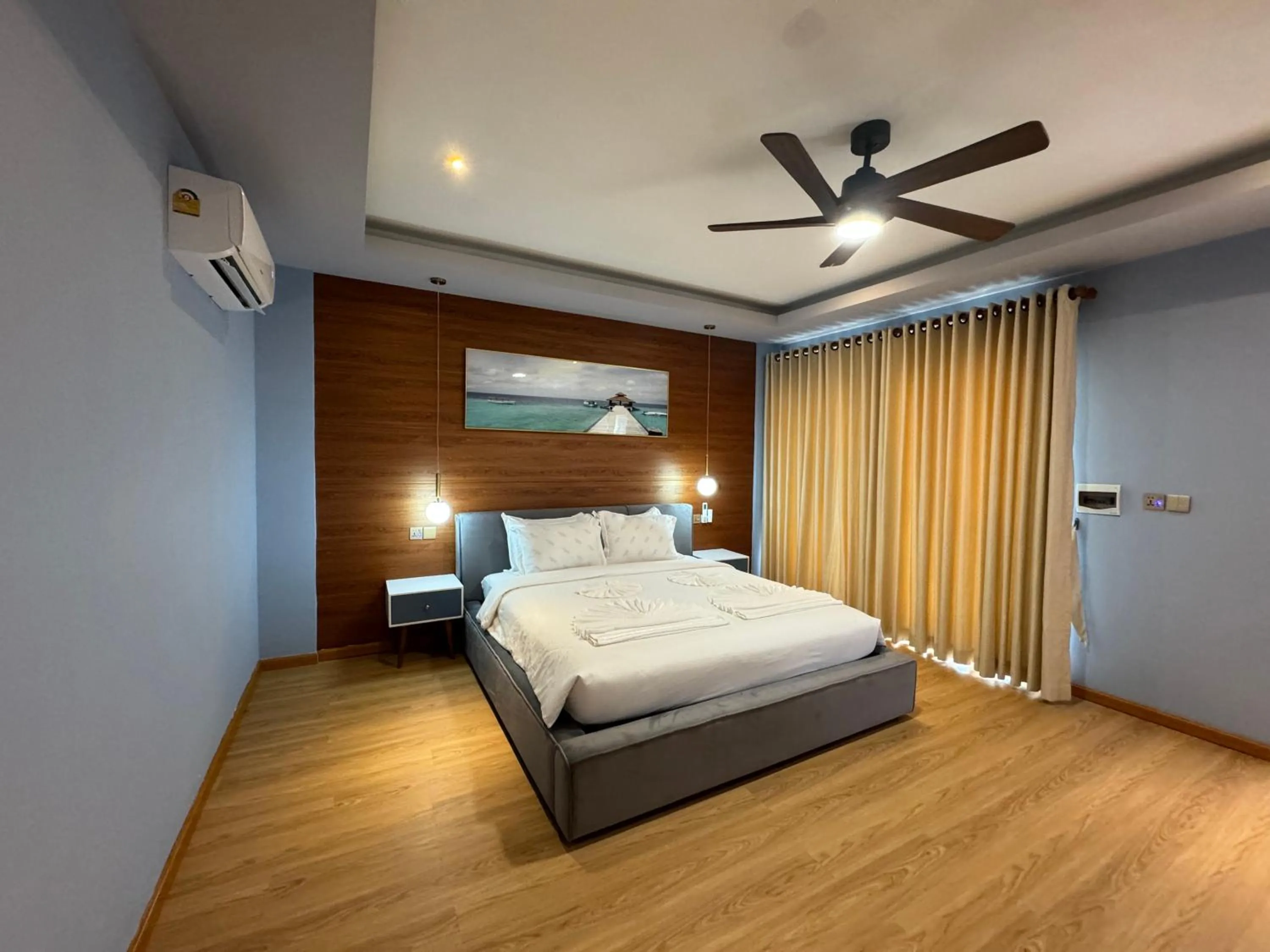 Bed in Bodega Resort