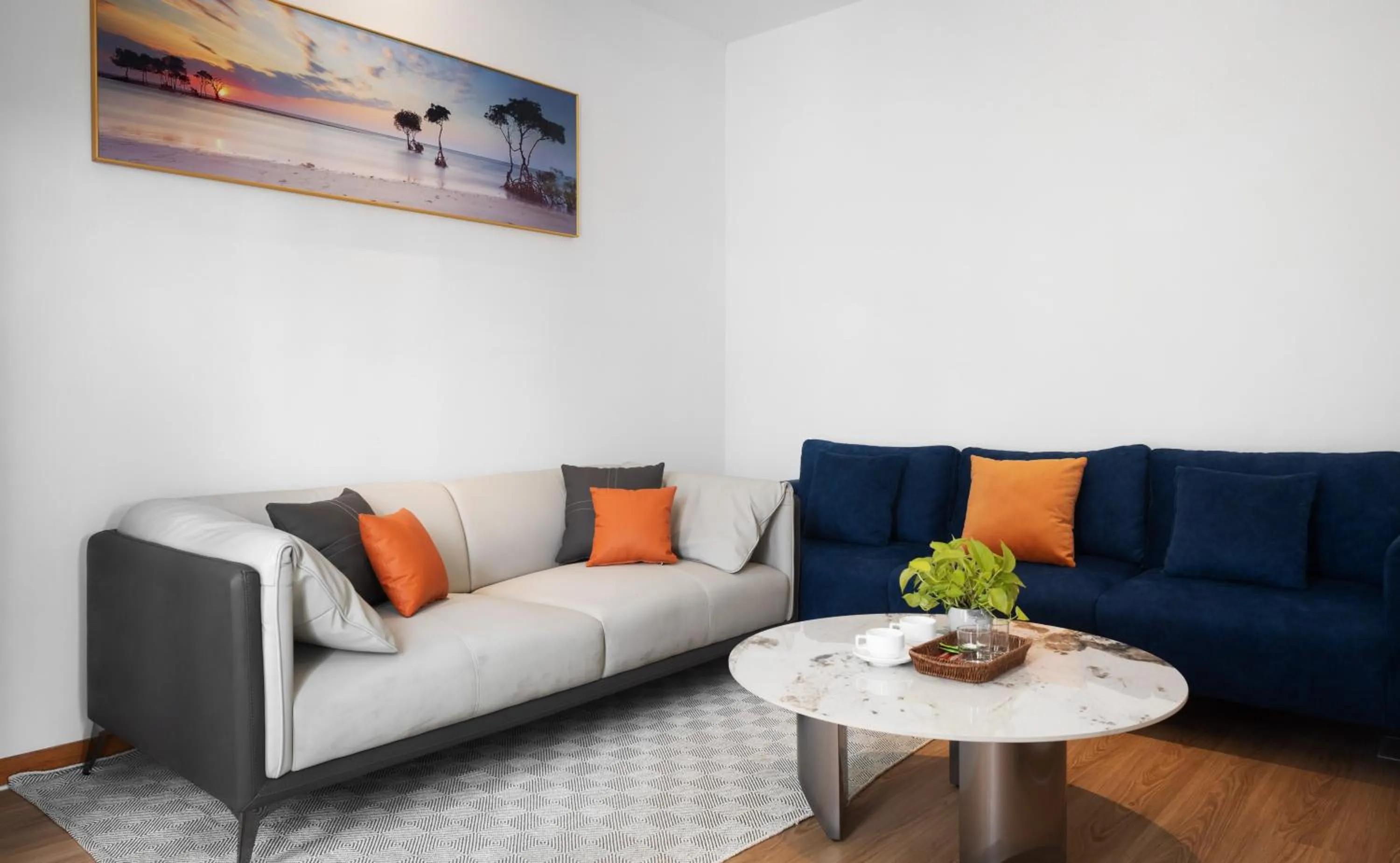 Living room in One Beach Resort by EHM